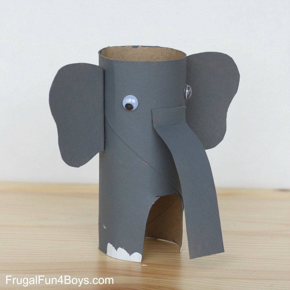 Paper Roll Animals - Frugal Fun For Boys and Girls