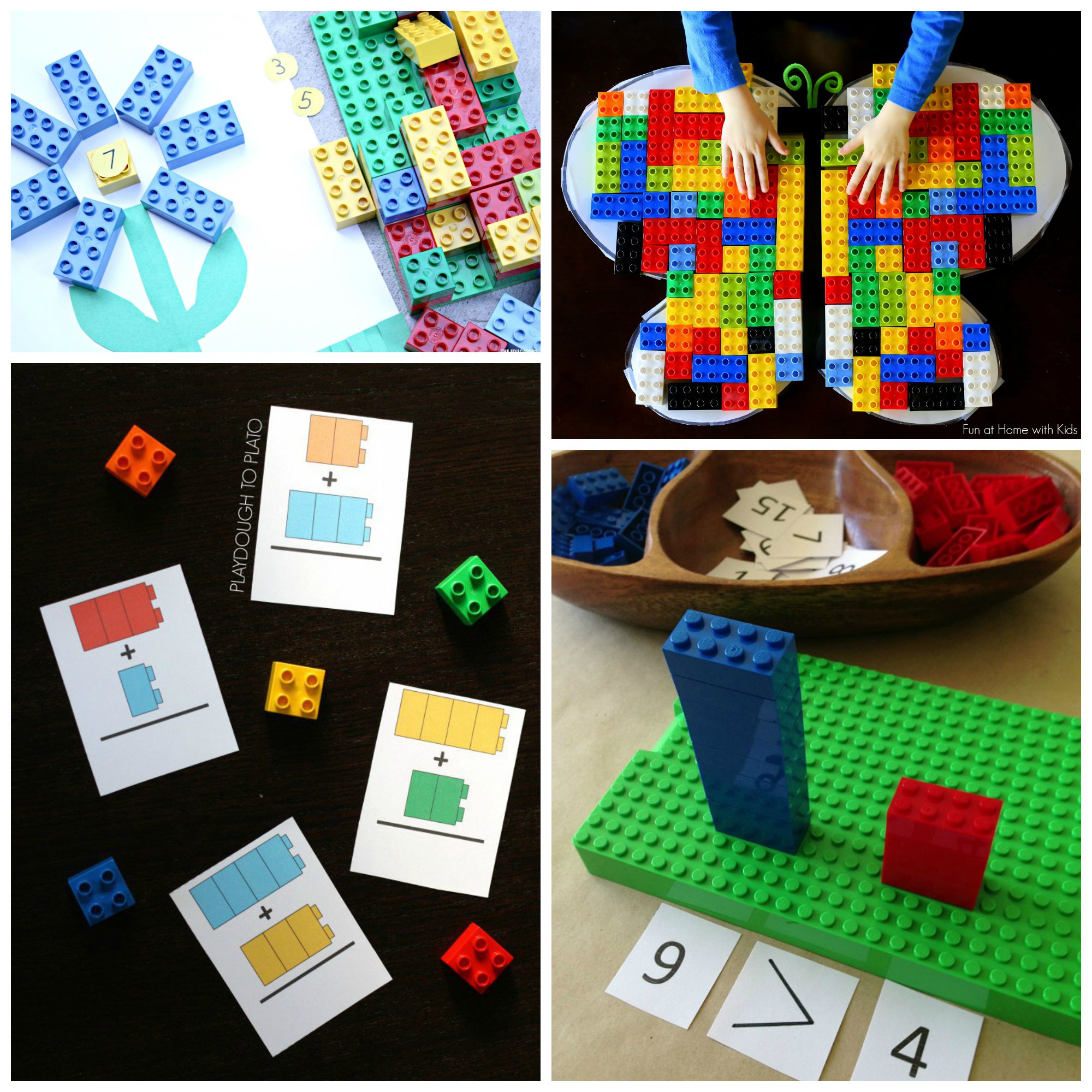 LEGO Learning: Math and Language Ideas