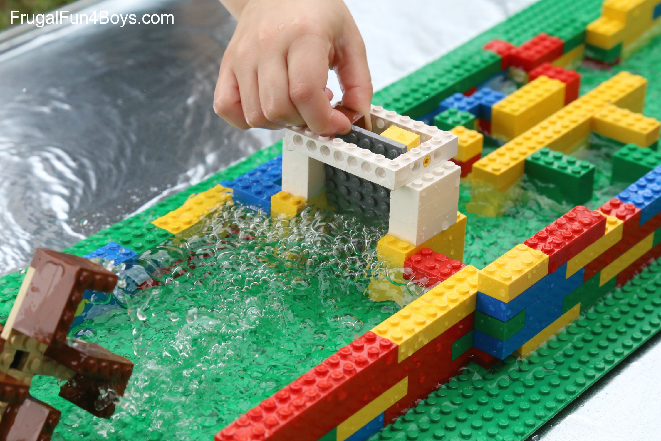 Engineering for Kids: Build a LEGO Water Wheel