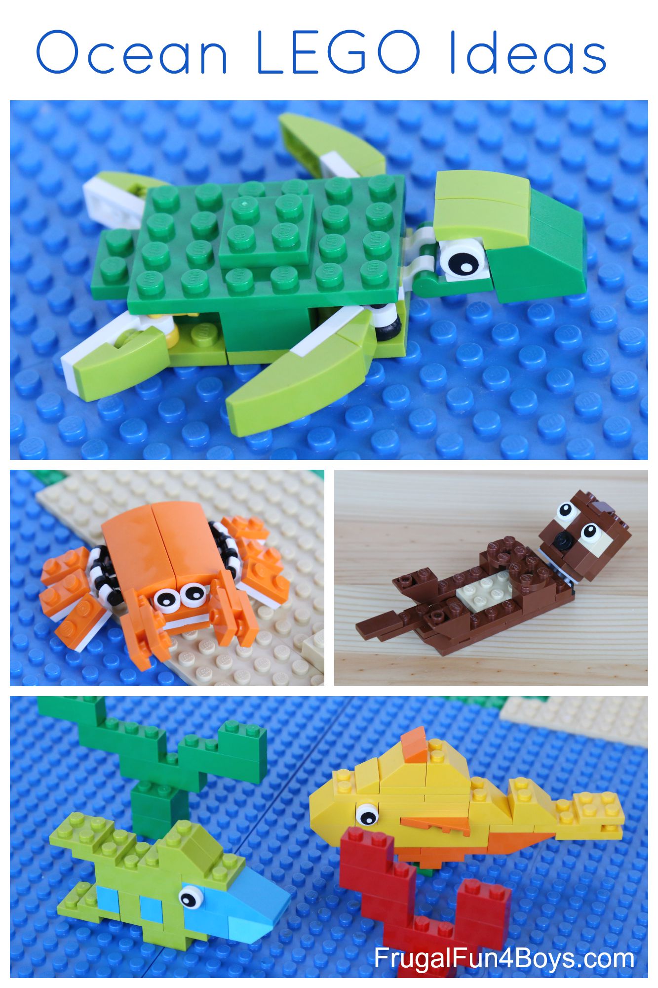 Ocean LEGO Projects to Build