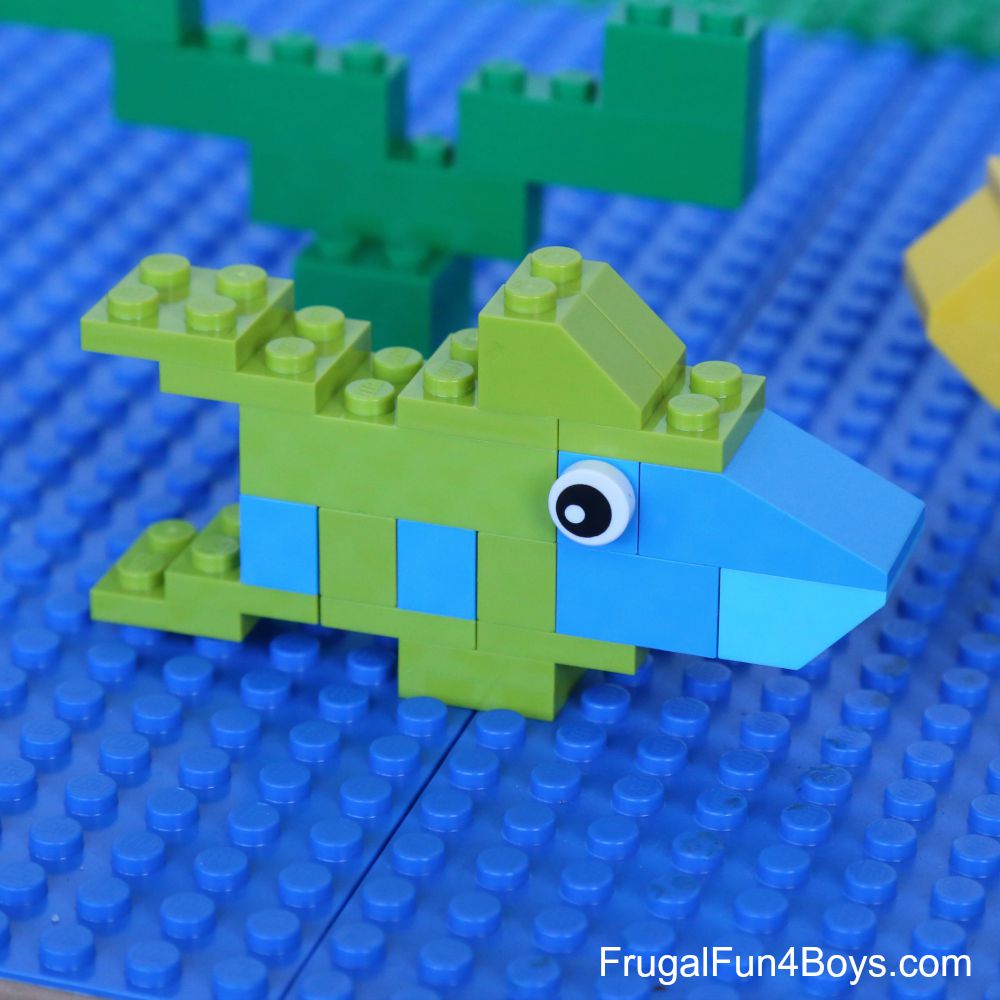 Ocean LEGO Projects to Build (Sea Turtle, Crab, Otter, and Fish!) - Frugal  Fun For Boys and Girls