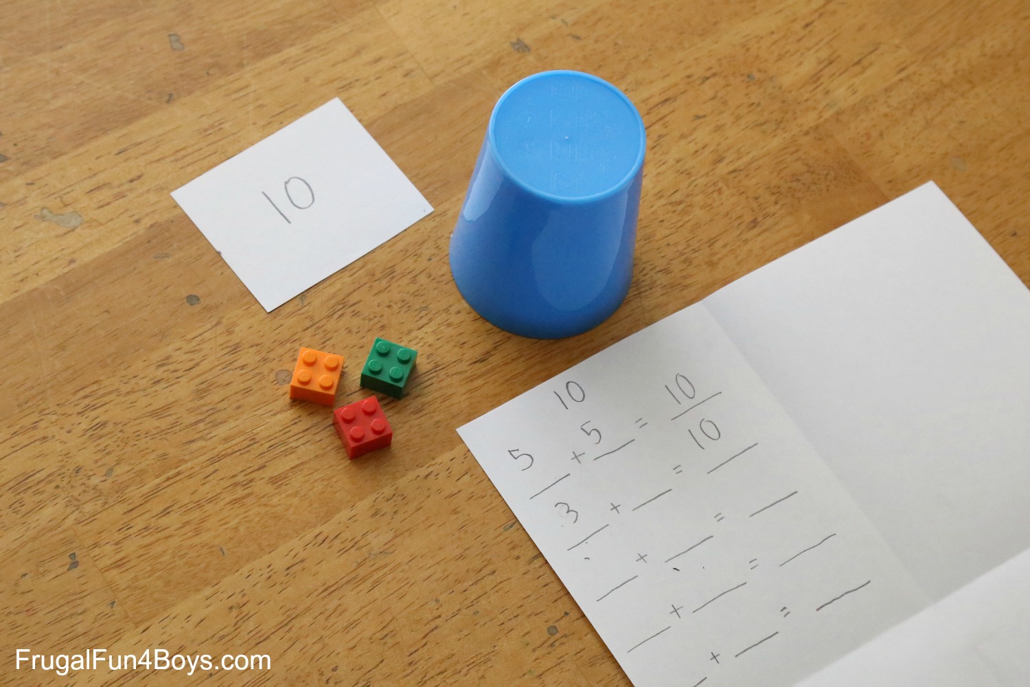 LEGO Math Lessons for First Grade