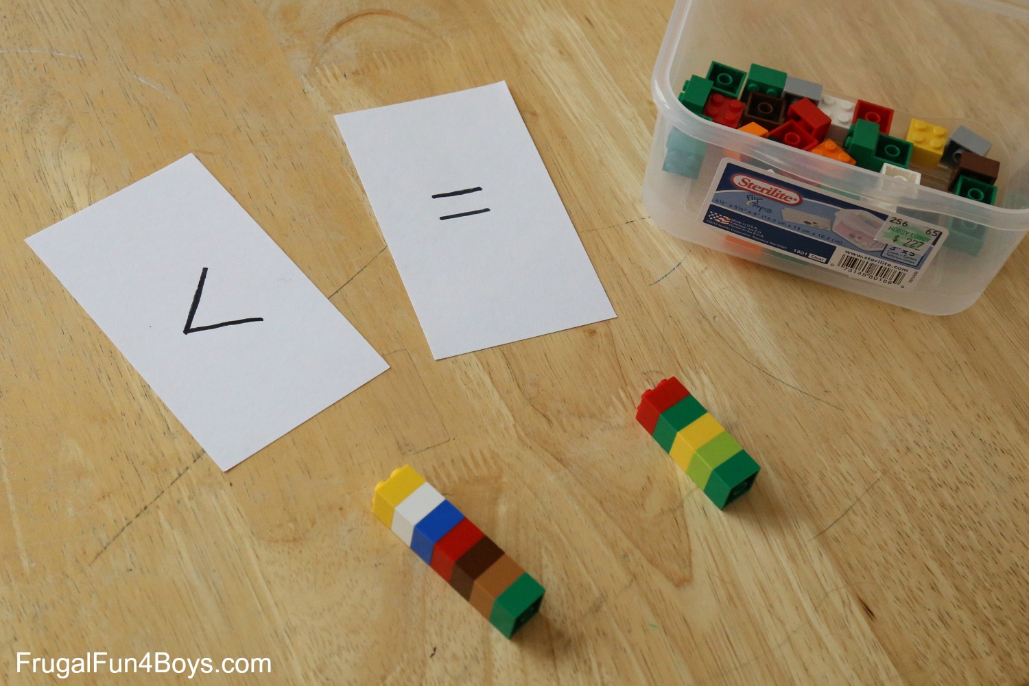 LEGO Math Lessons for First Grade