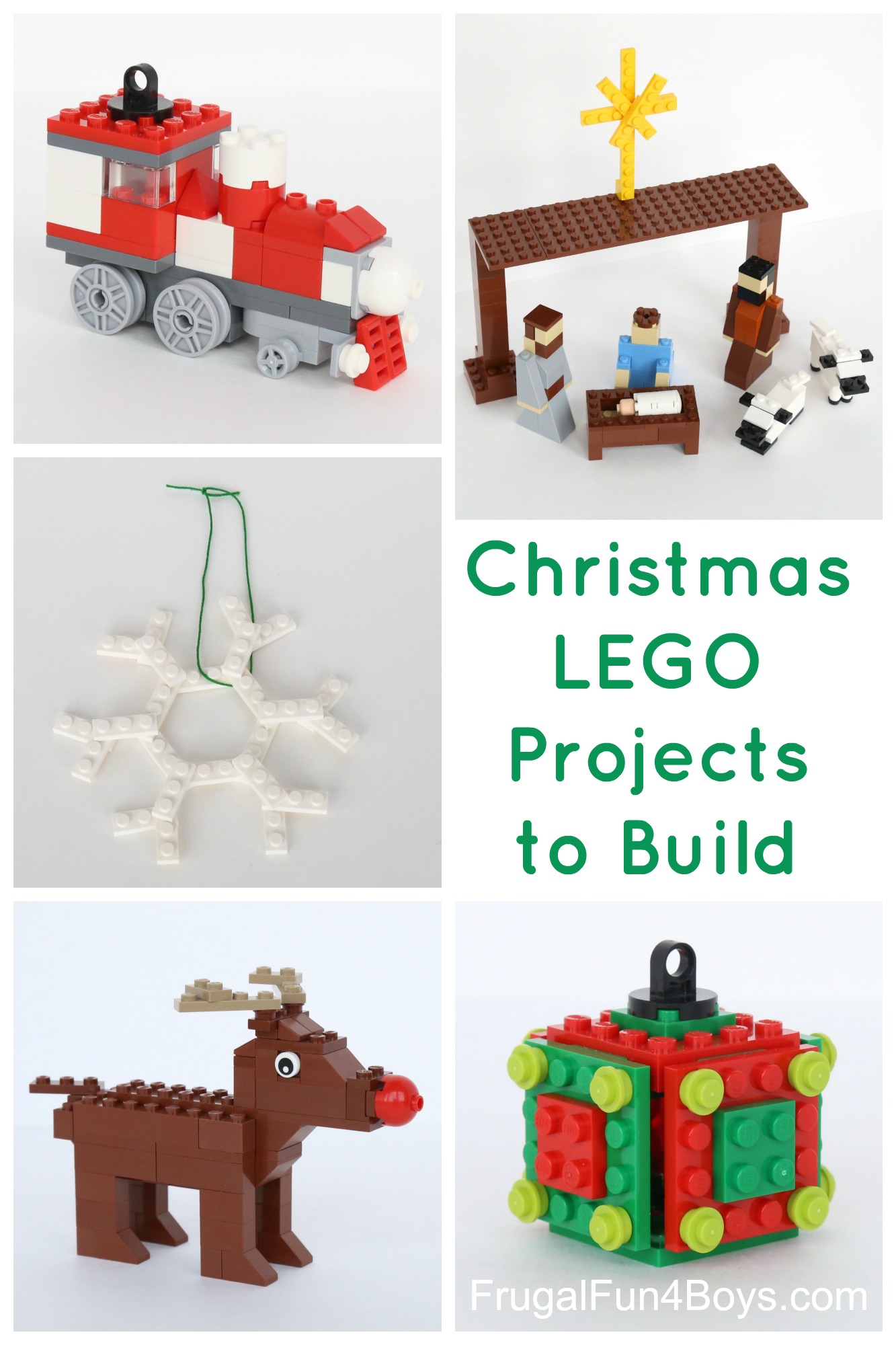 Five LEGO Christmas Projects to Build