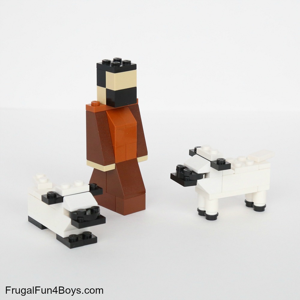 natale Presepe Lego Brickheadz Nativity Moc Instructions Christmas 