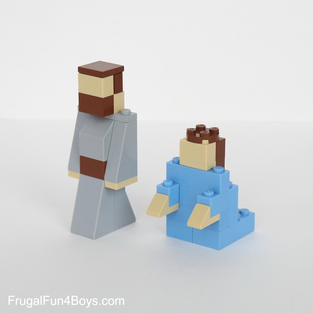 How to Build a LEGO Nativity Set