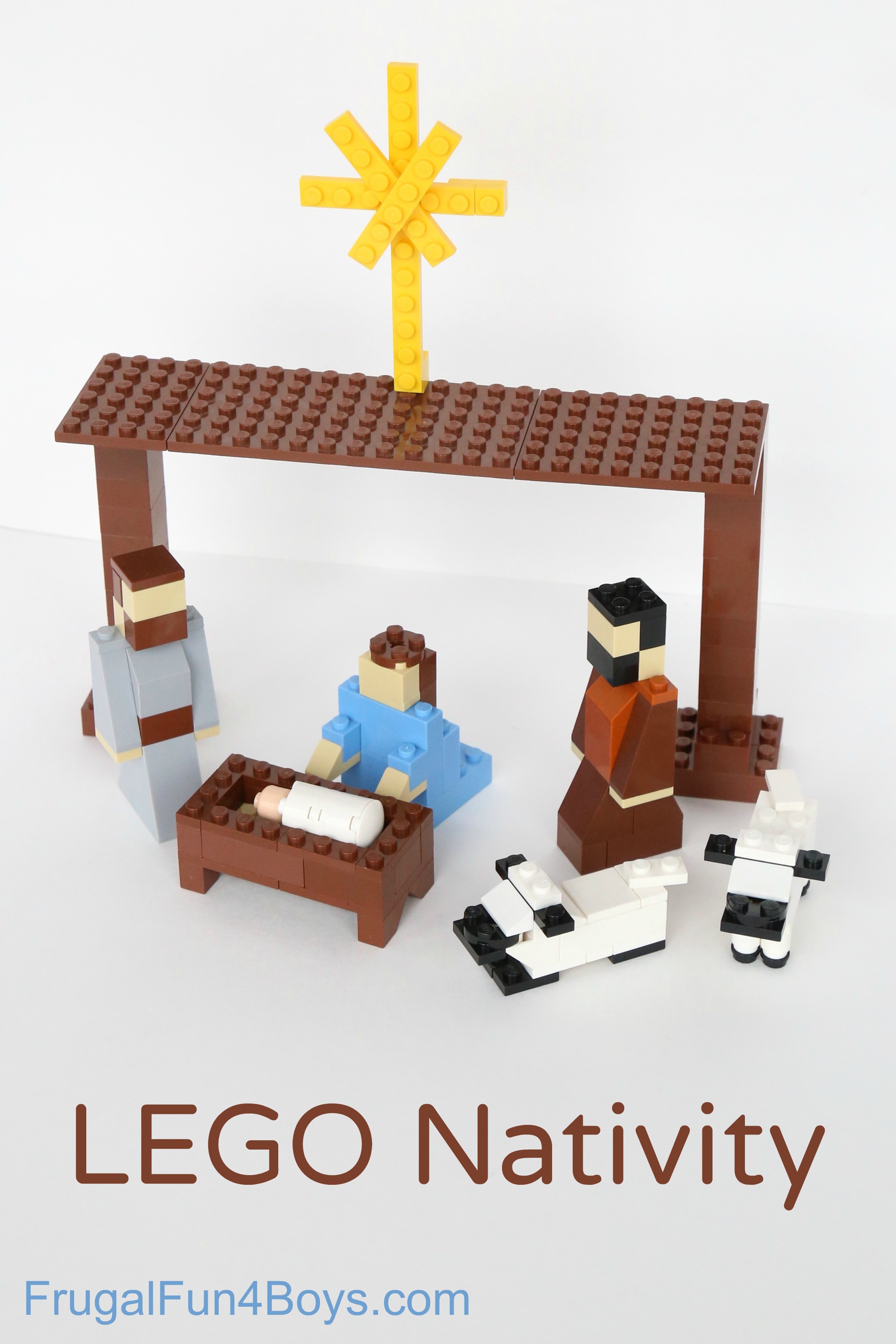 How to Build a LEGO Nativity Set
