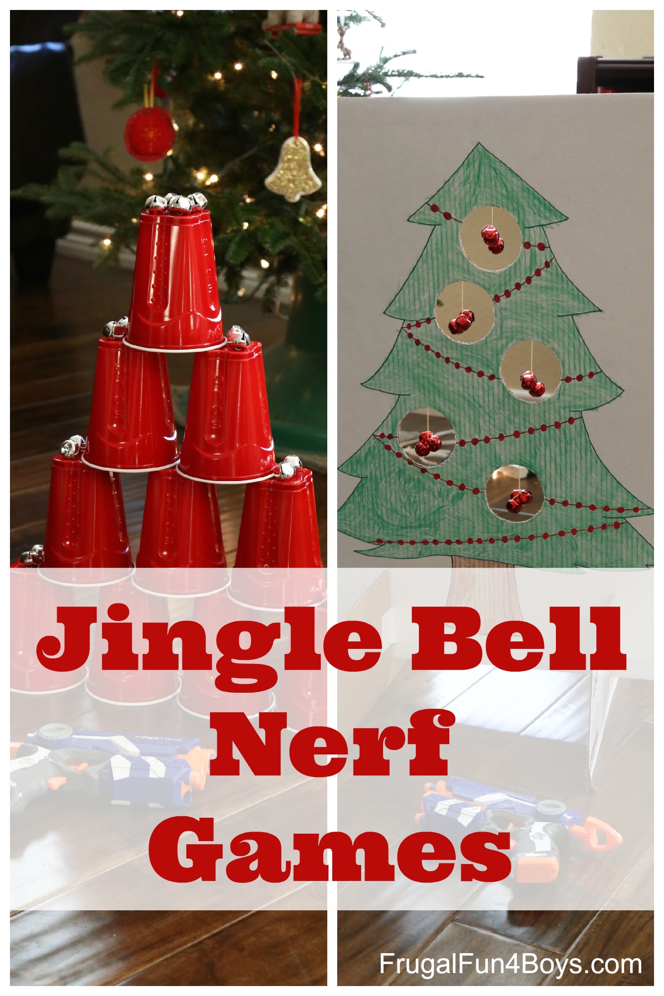 Jingle Bell Nerf Games