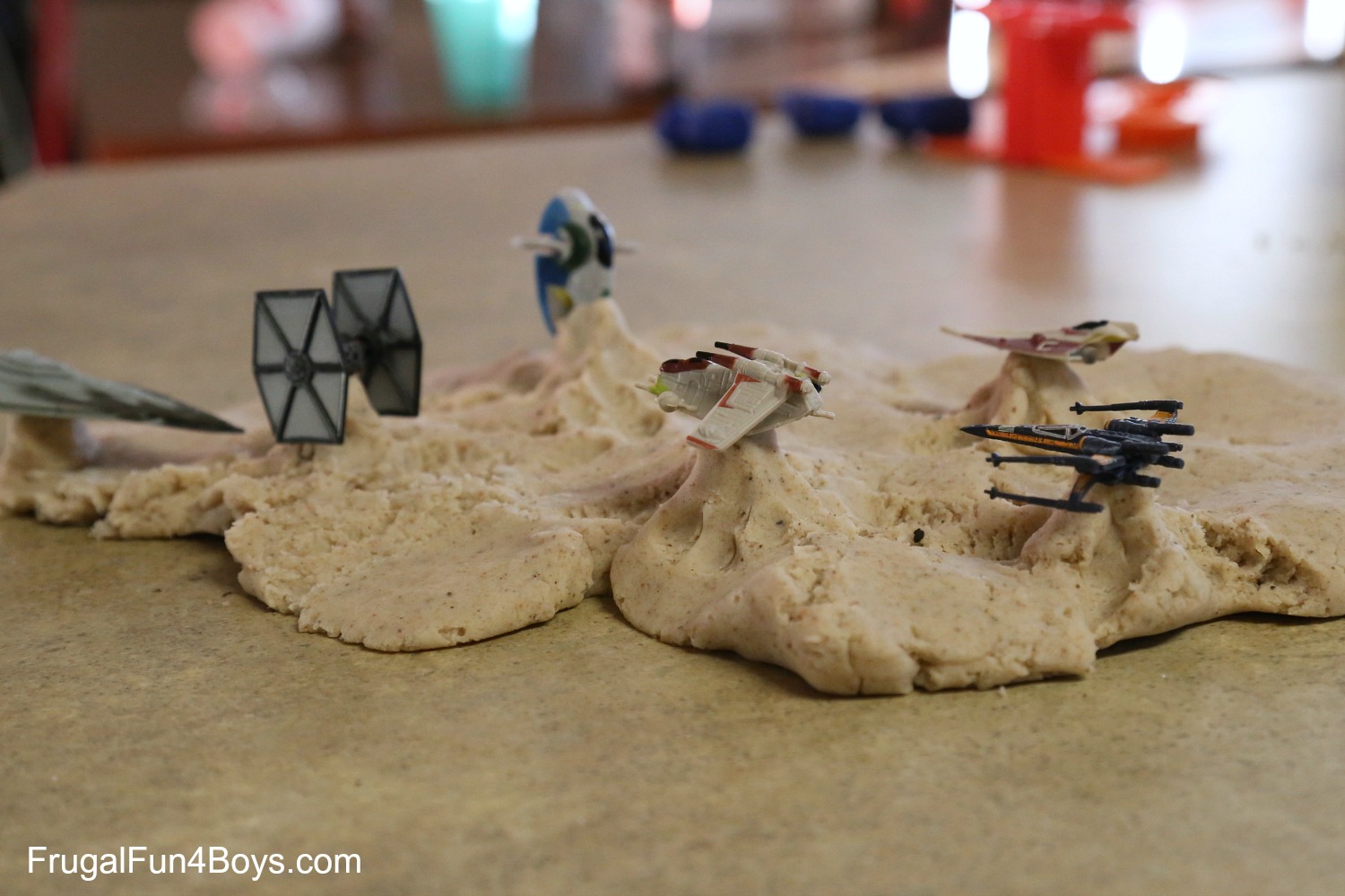 Star Wars Play Dough Imaginative Play!