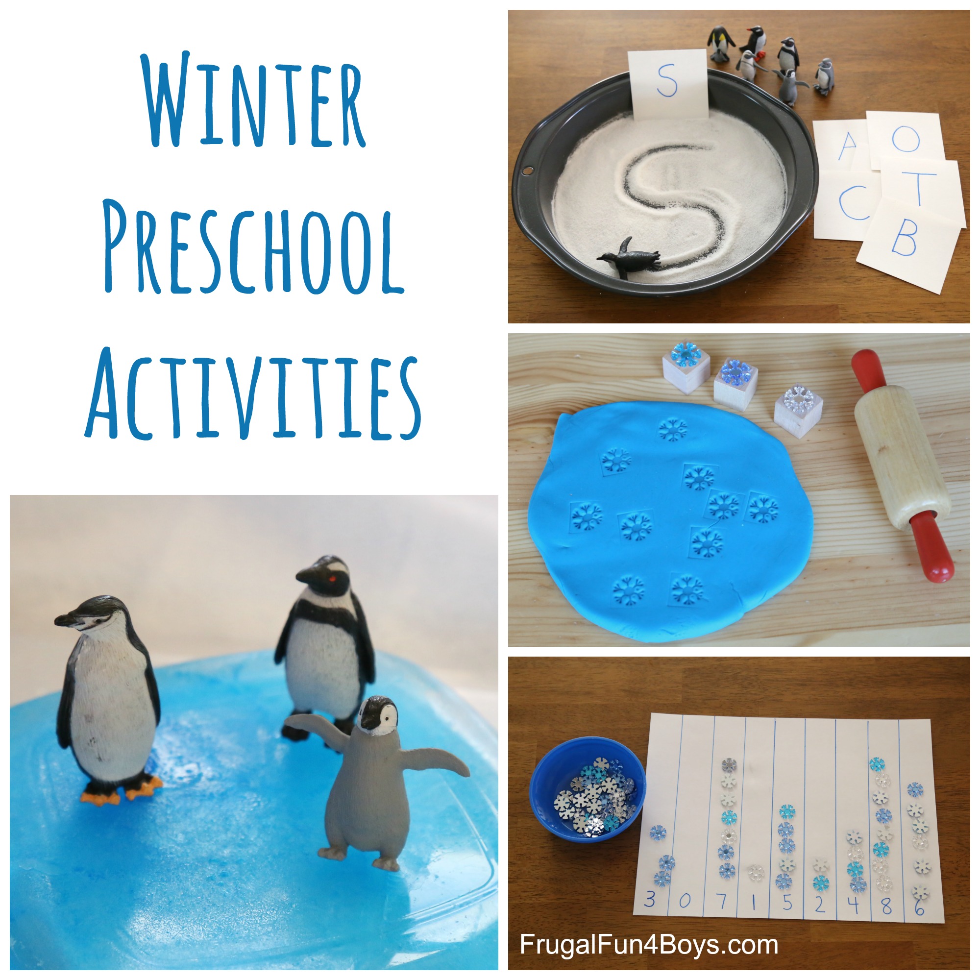 Winter Learning Activities for Preschool