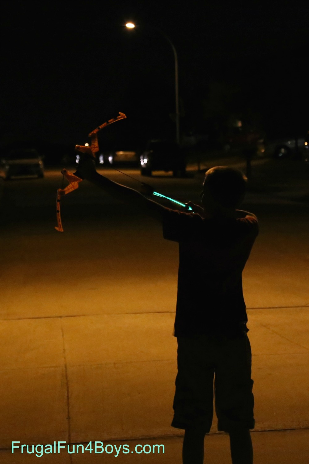Make Your Own Glow-in-the-Dark Arrows