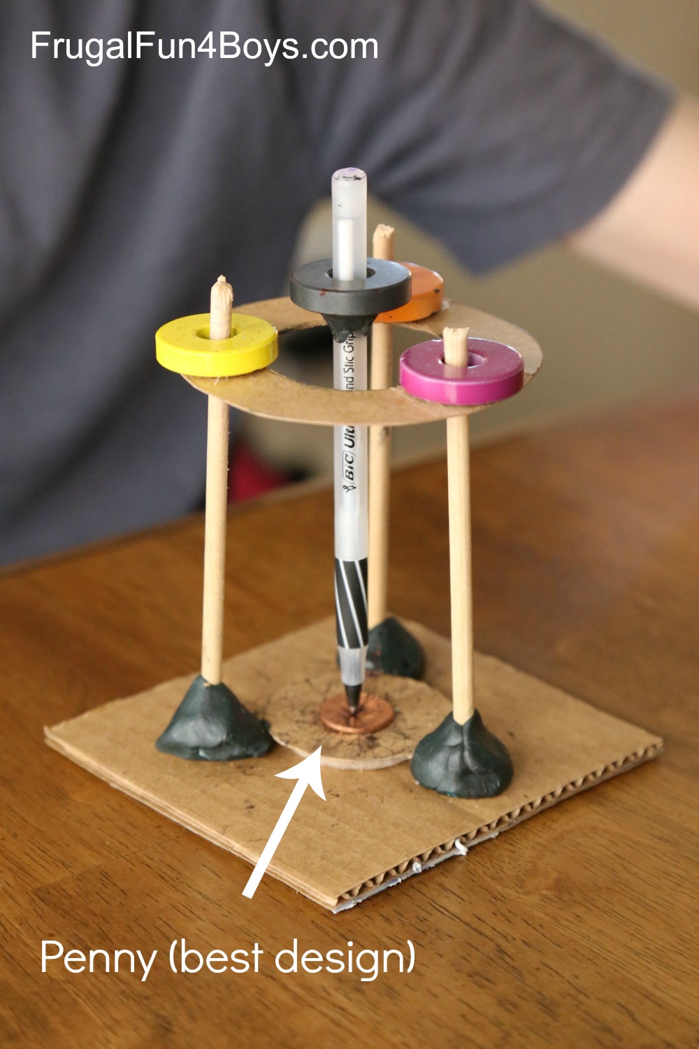 Magic Spinning Pen - A Magnet Science Experiment for Kids