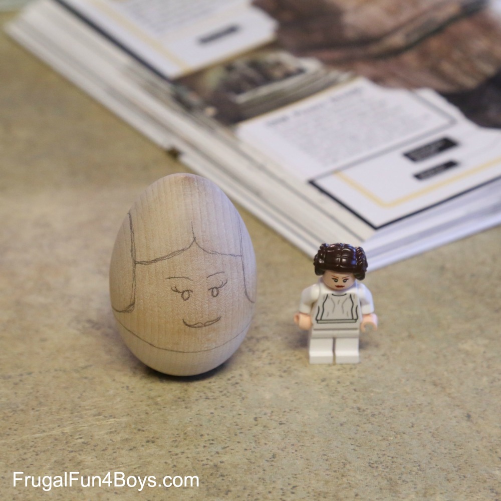 How to Make Star Wars Painted Easter Eggs