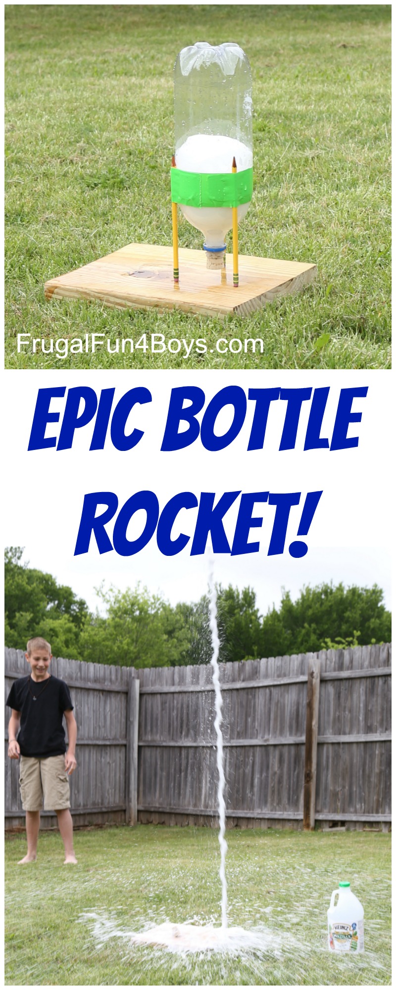 EPIC Soda Bottle Rocket!