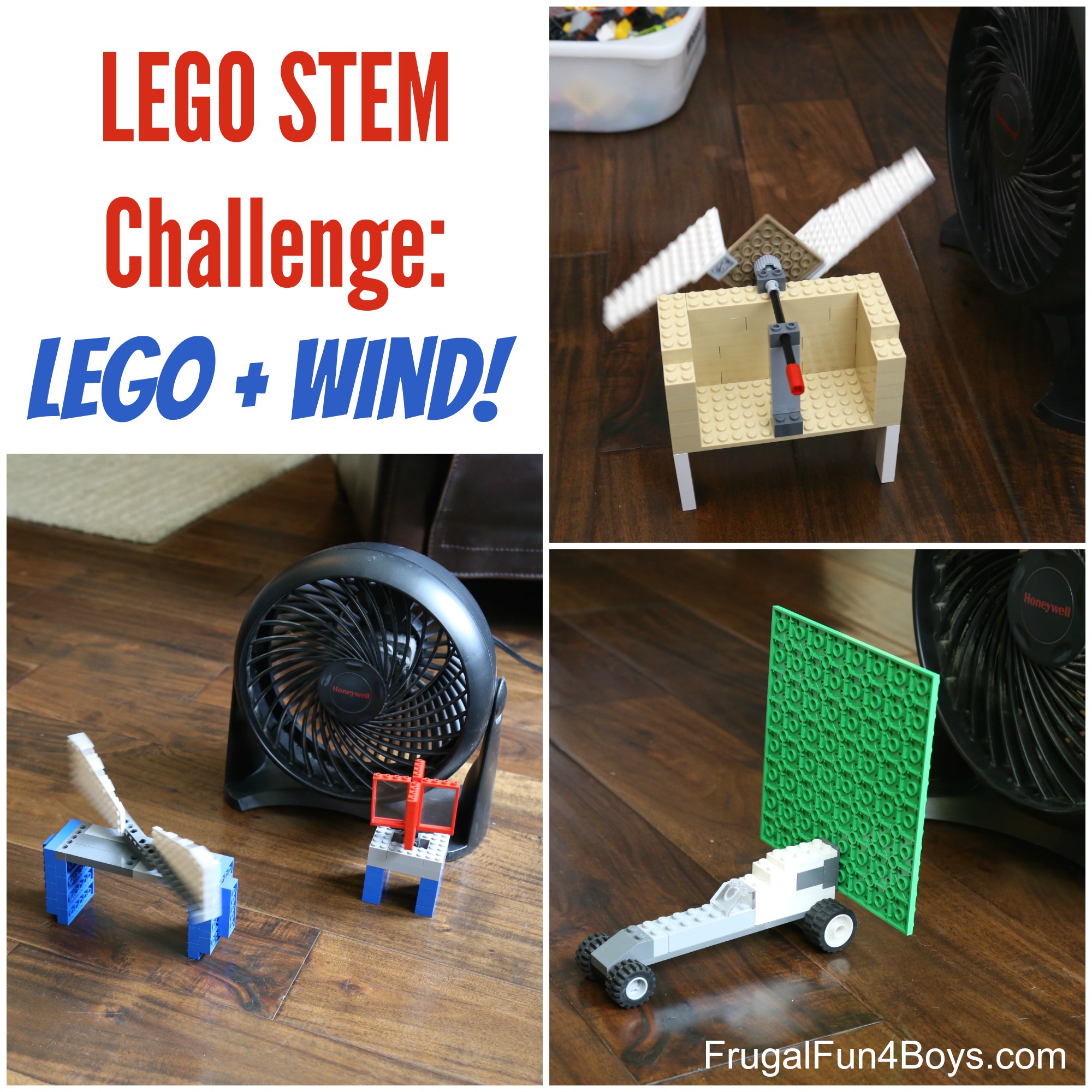 LEGO STEM Challenge: Wind Powered LEGO Contraptions!