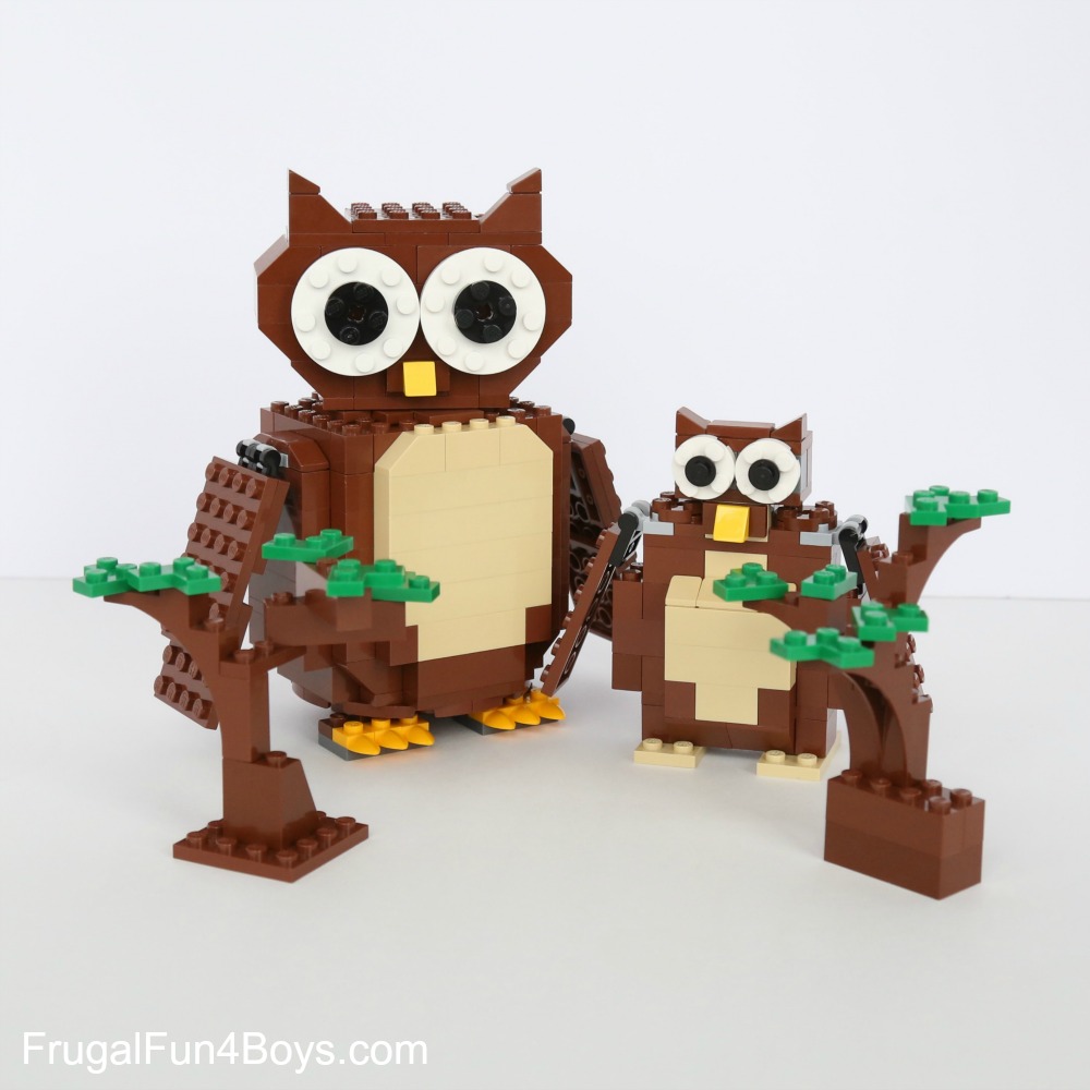 LEGO Owls Building Instructions