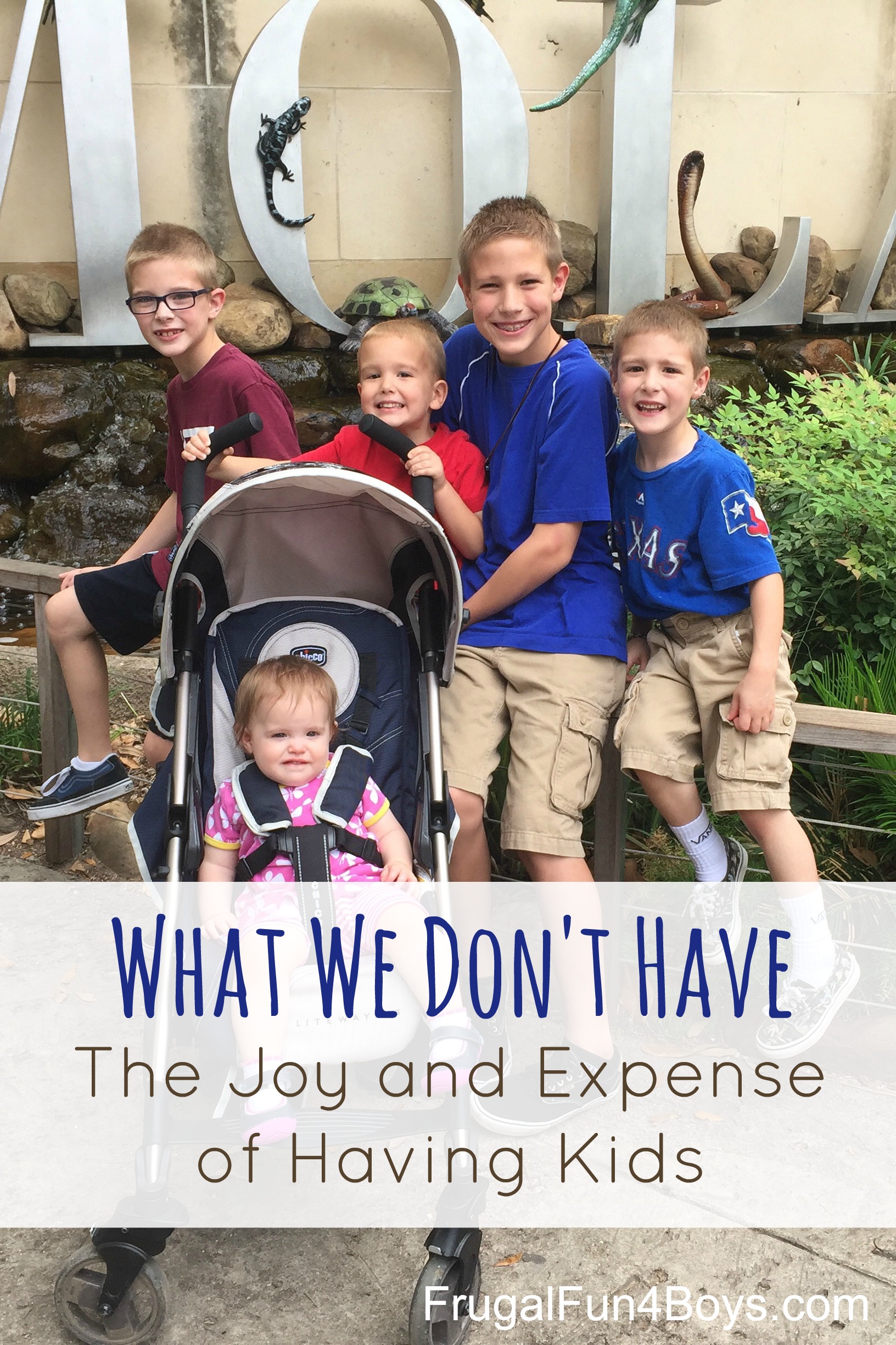 What We Don't Have: The Joy and Expense of Having Kids