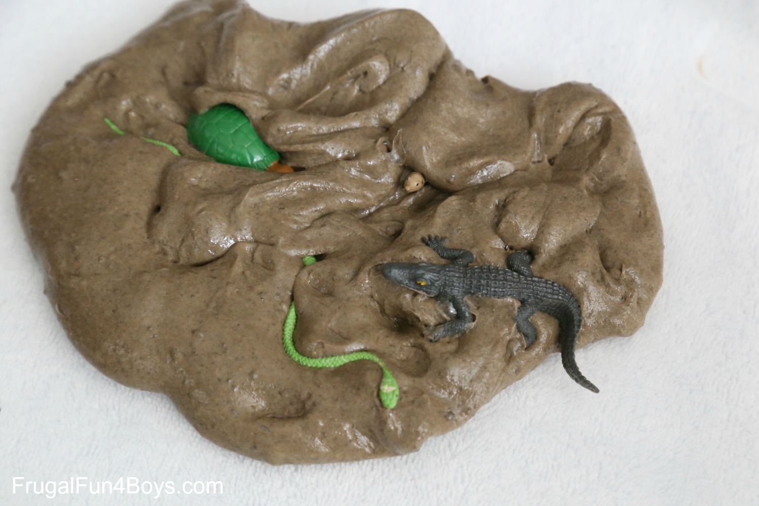 How to Make Mud Slime