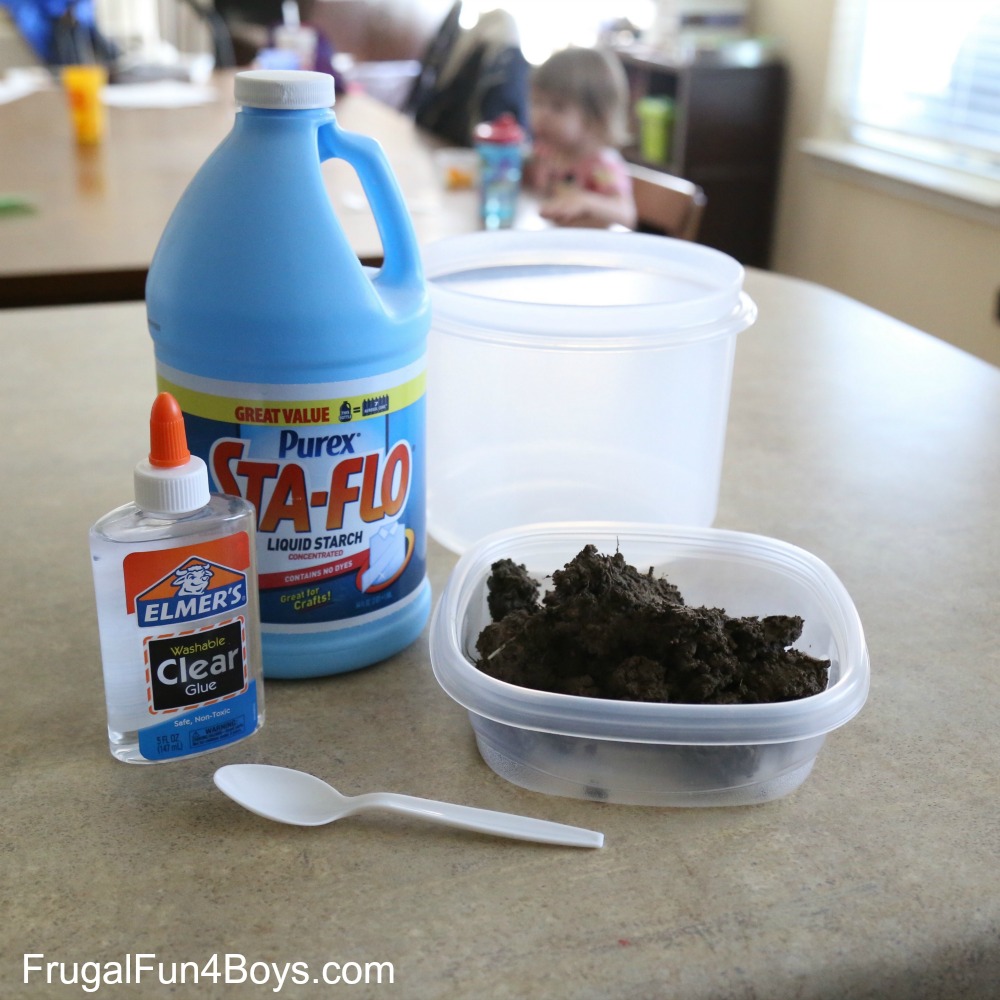 How to Make Mud Slime