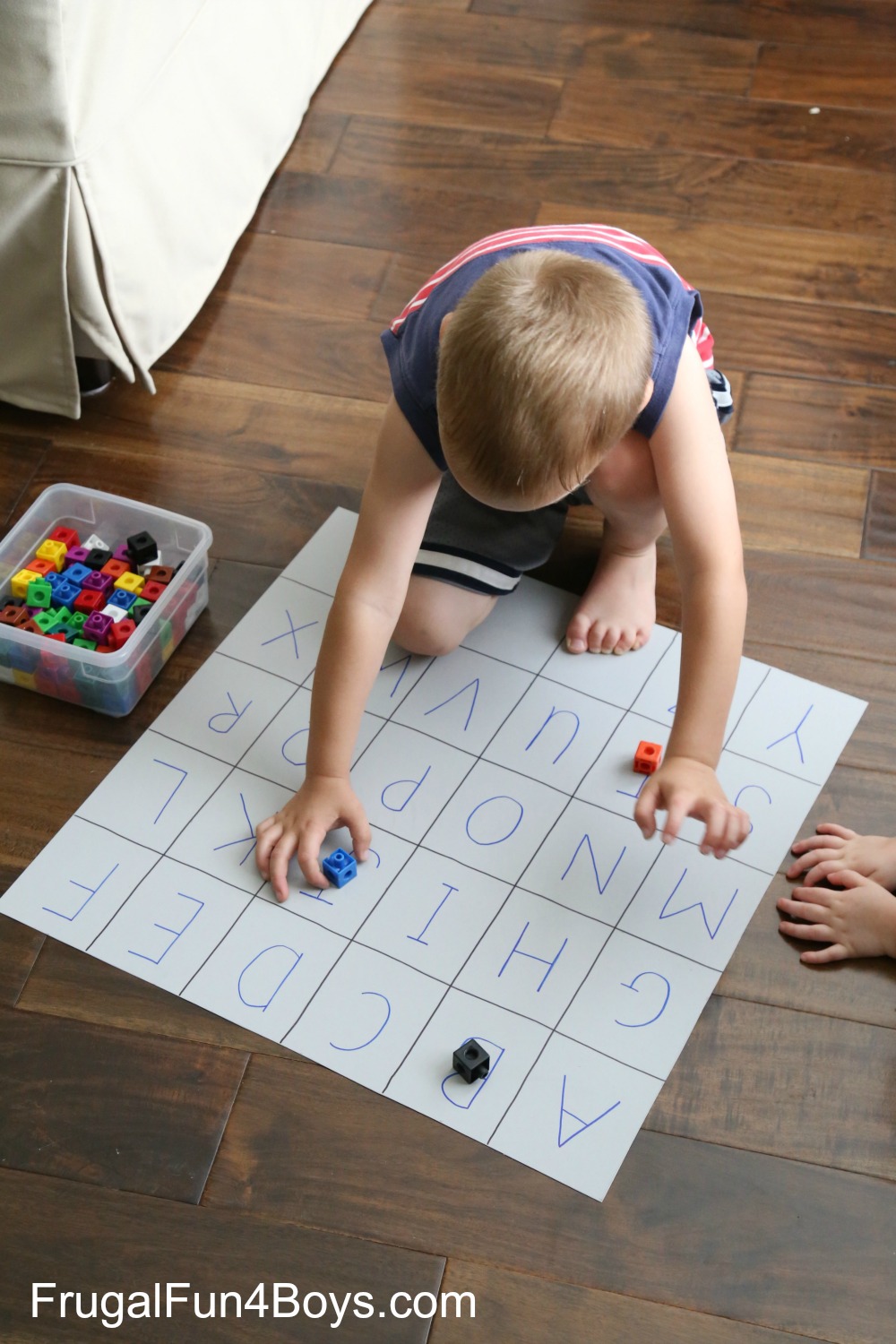 Four Simple Alphabet Games for Preschoolers