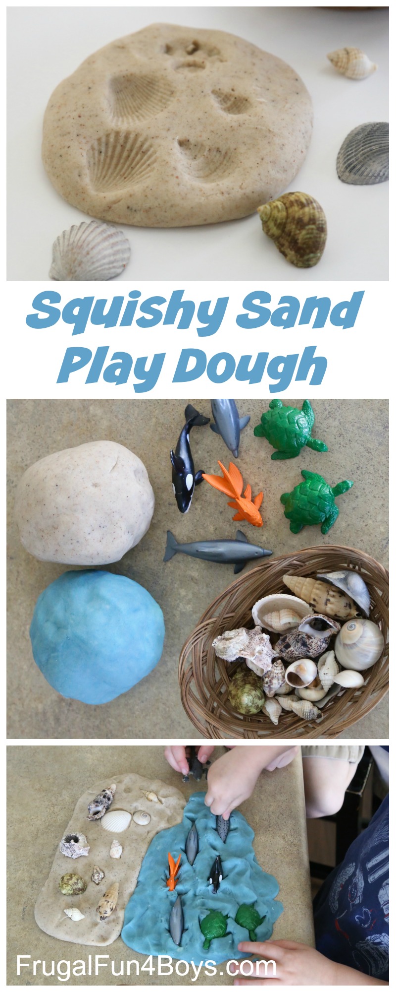How to Make Squishy Sand Play Dough