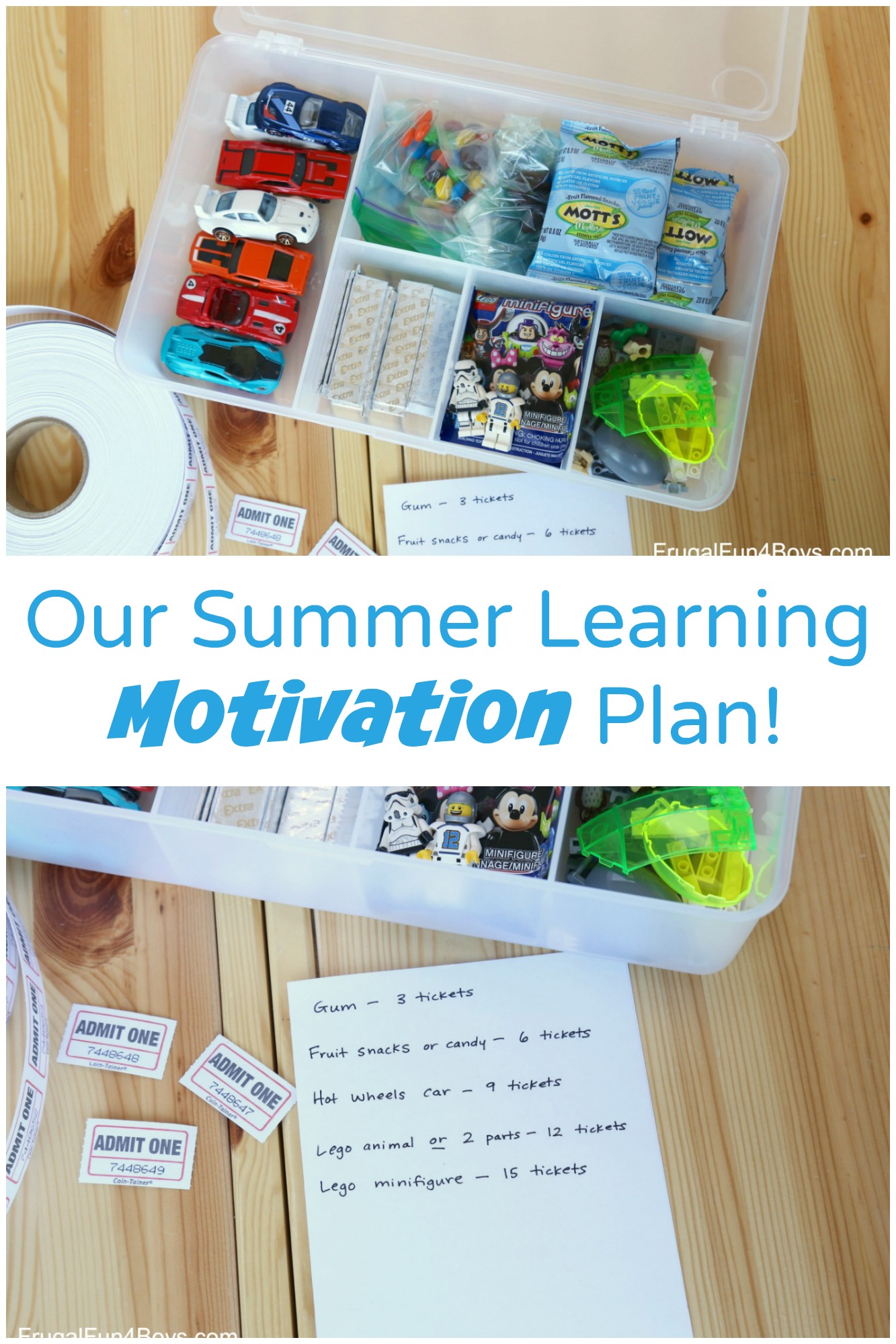 Our Summer Learning Motivation Plan