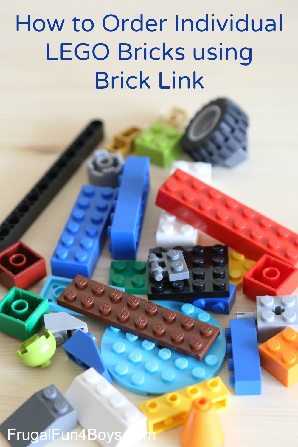 How to Order Individual LEGO Bricks on Brick Link