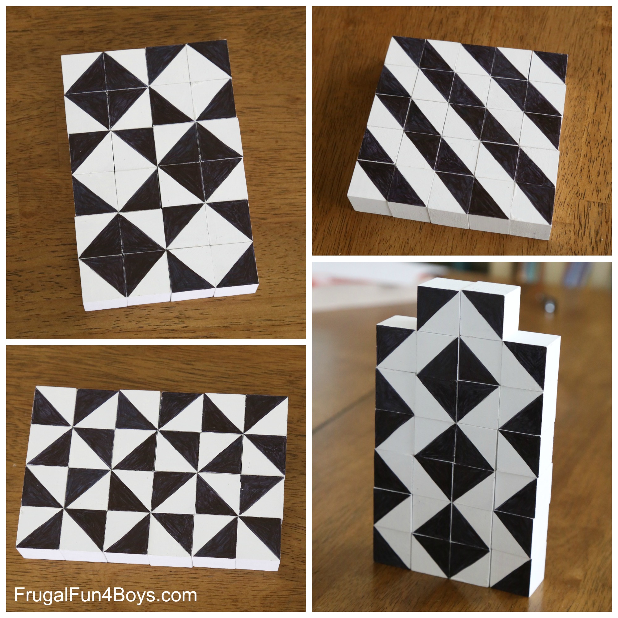 Two-in-One DIY Pattern Blocks