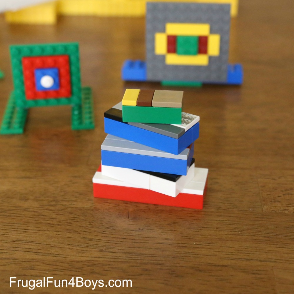 LEGO Nerf Targets to Build