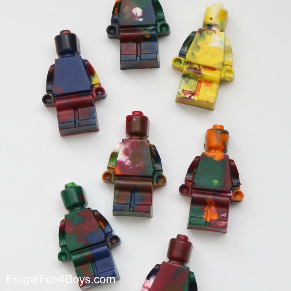Recycle Broken Crayons into LEGO Crayons!