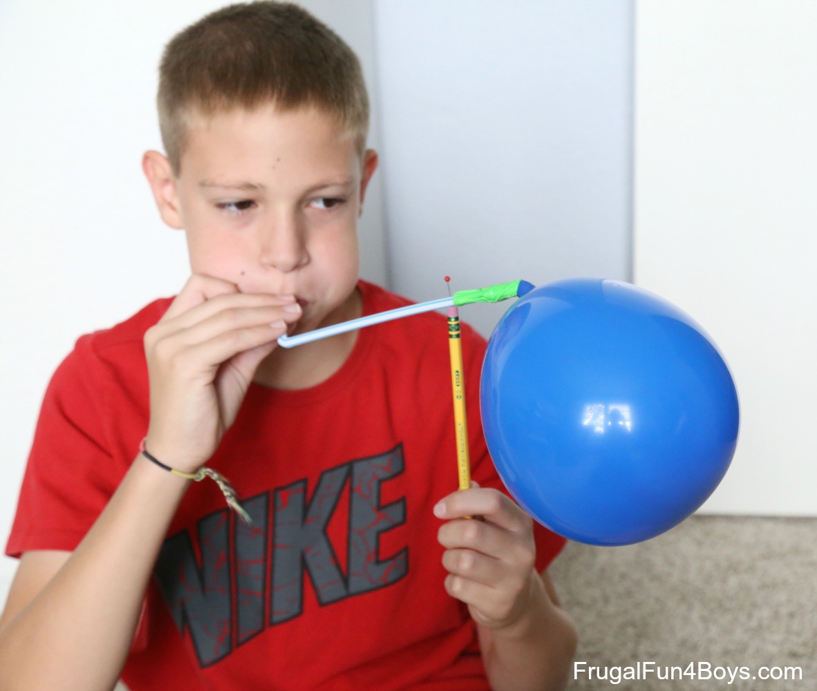 Make a Balloon Pinwheel Science Demonstration