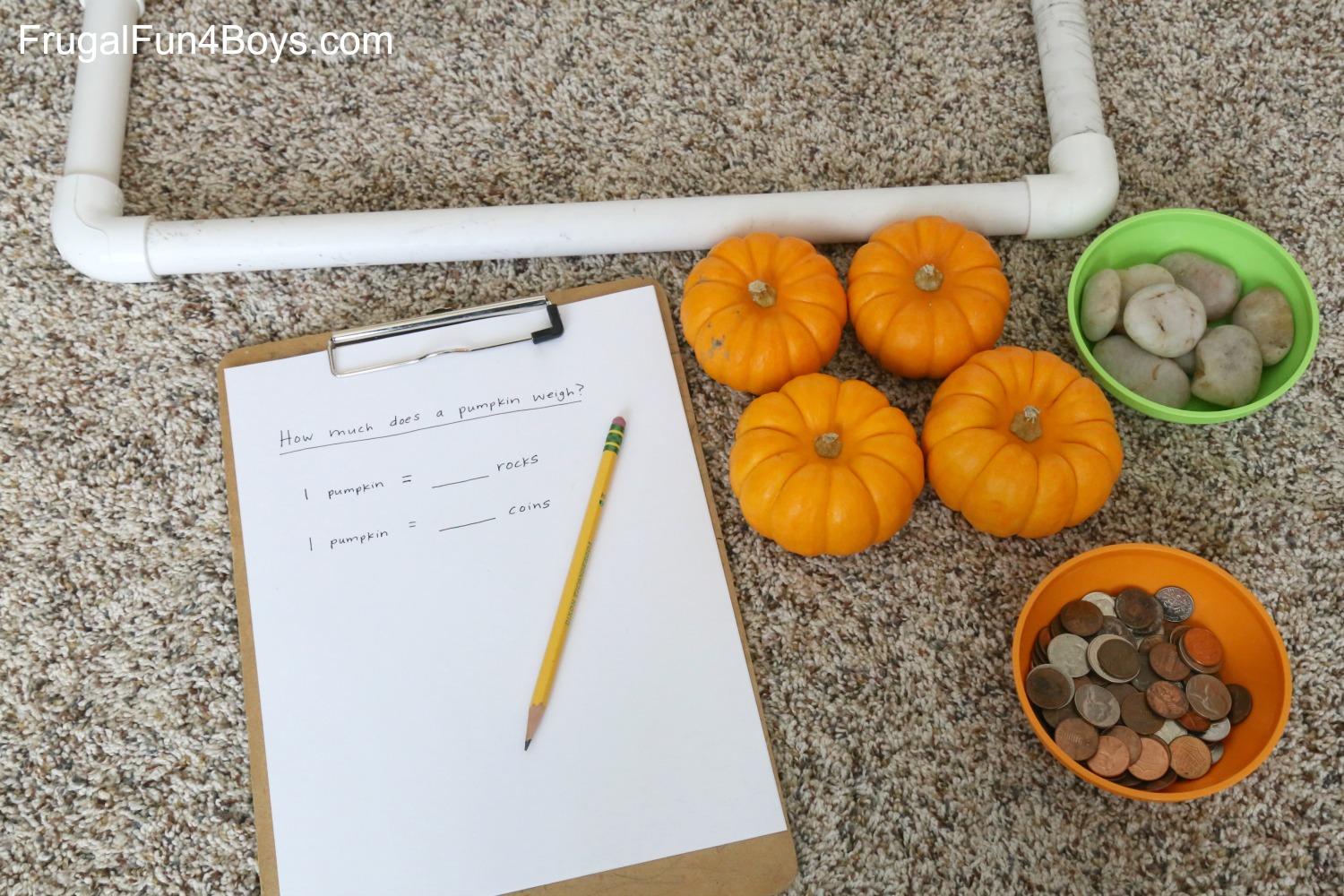 Fall Math: How Heavy is a Pumpkin?