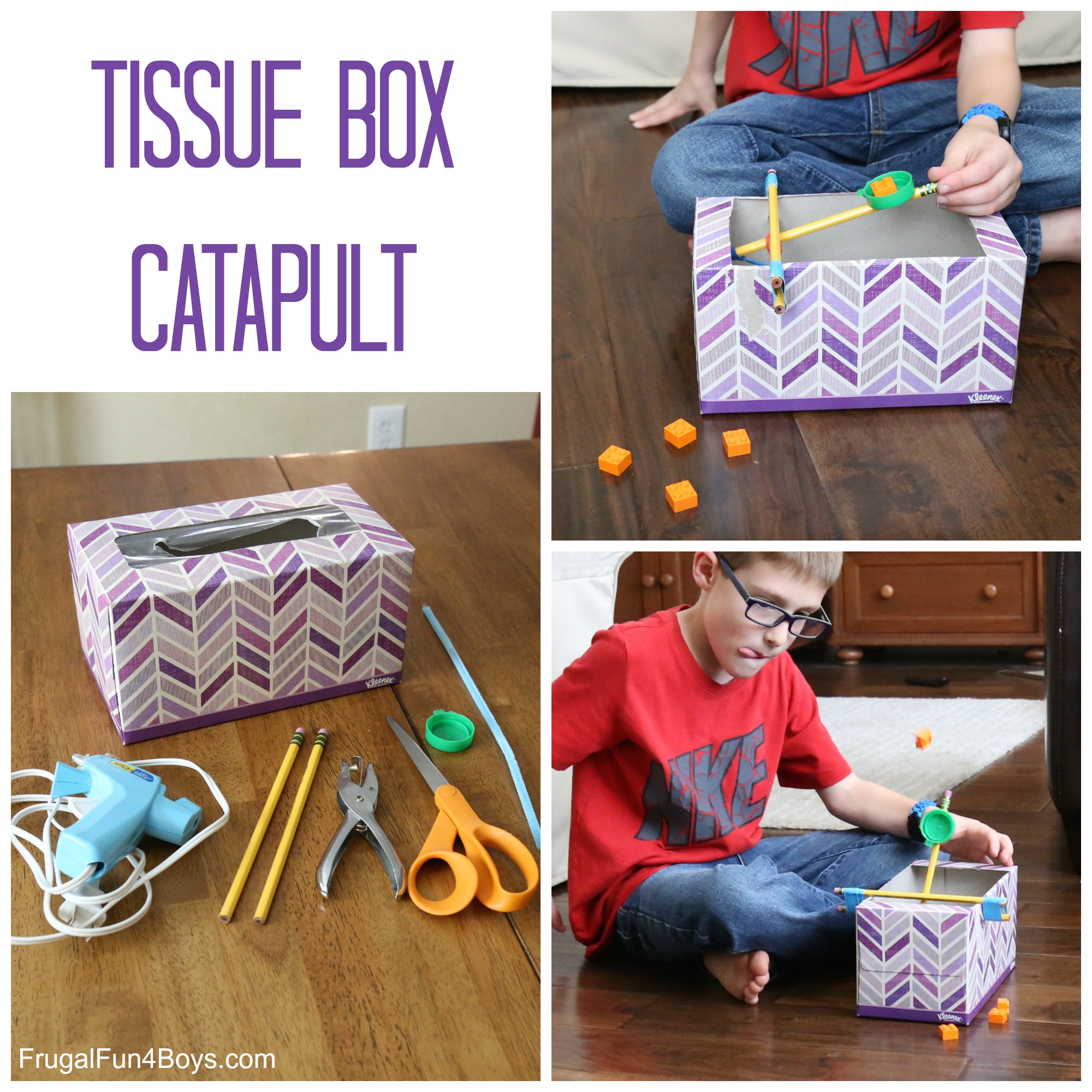 How to Build a Tissue Box Catapult