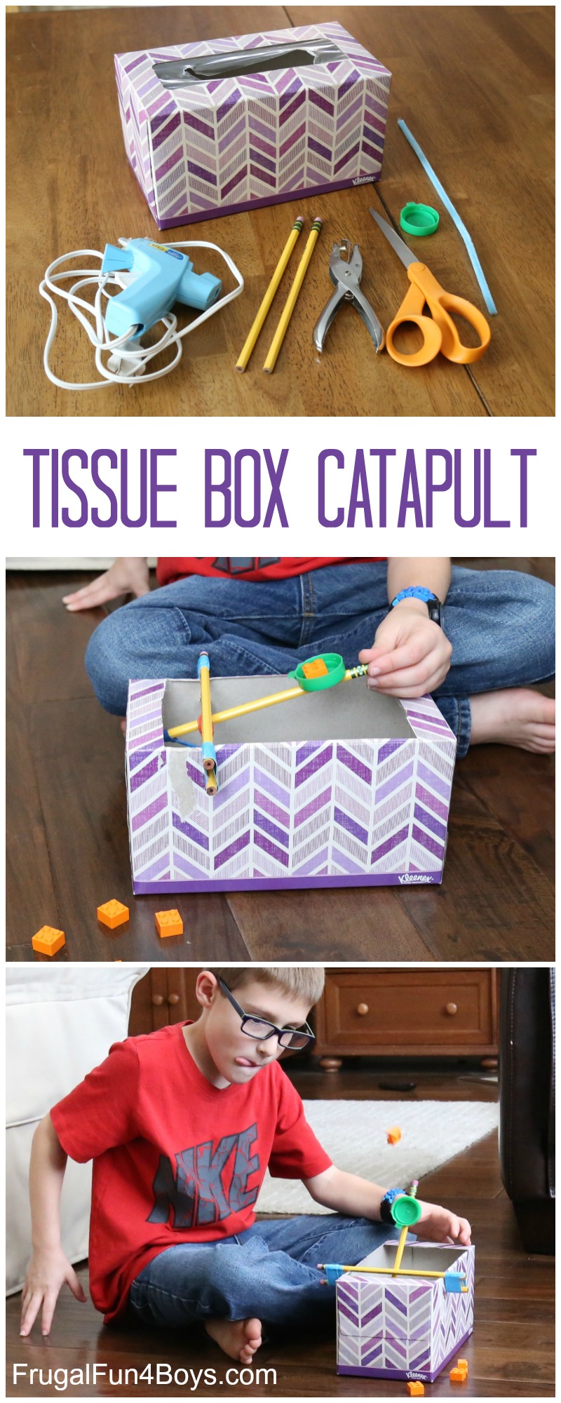 How to Build a Tissue Box Catapult 