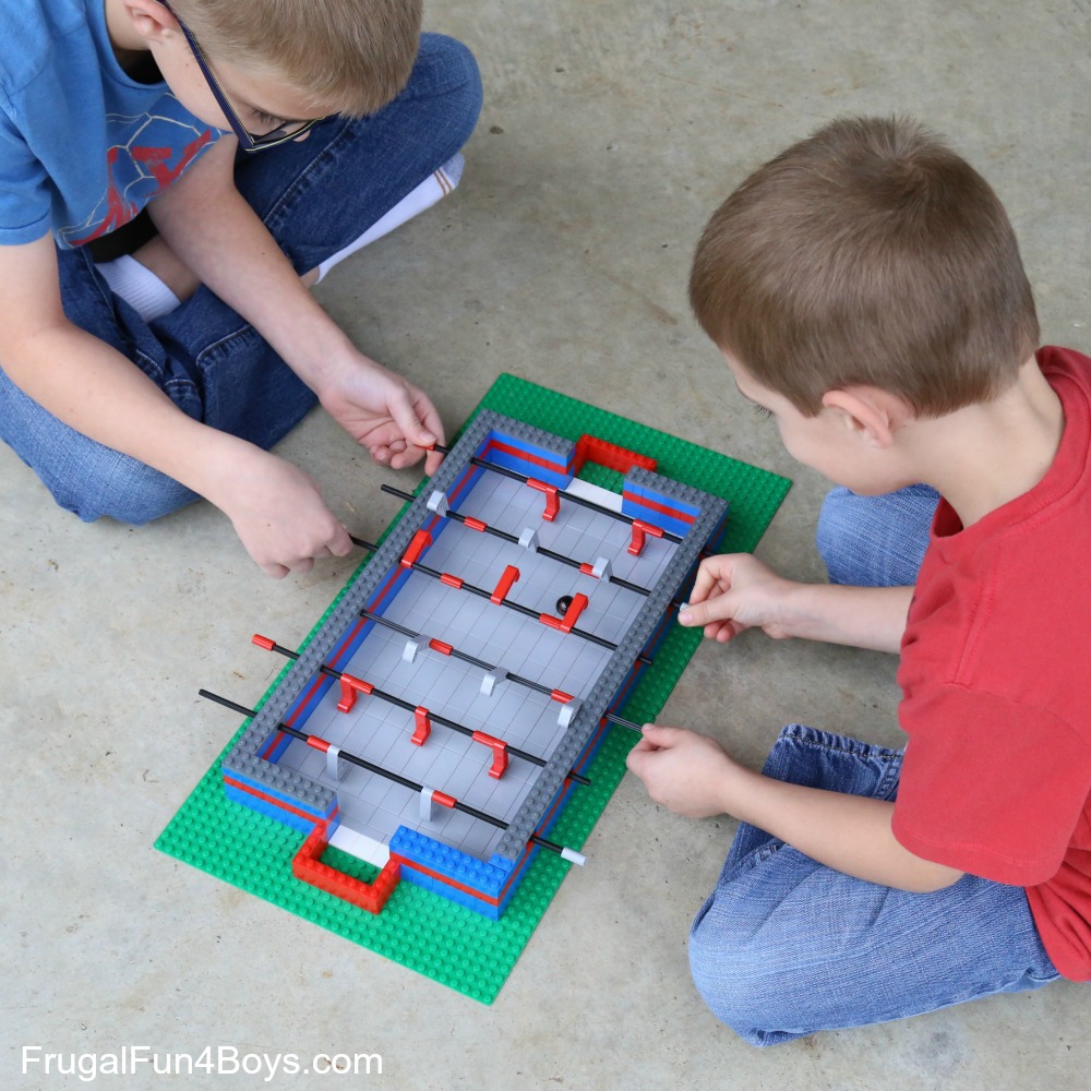 How to Build a LEGO Foosball Game