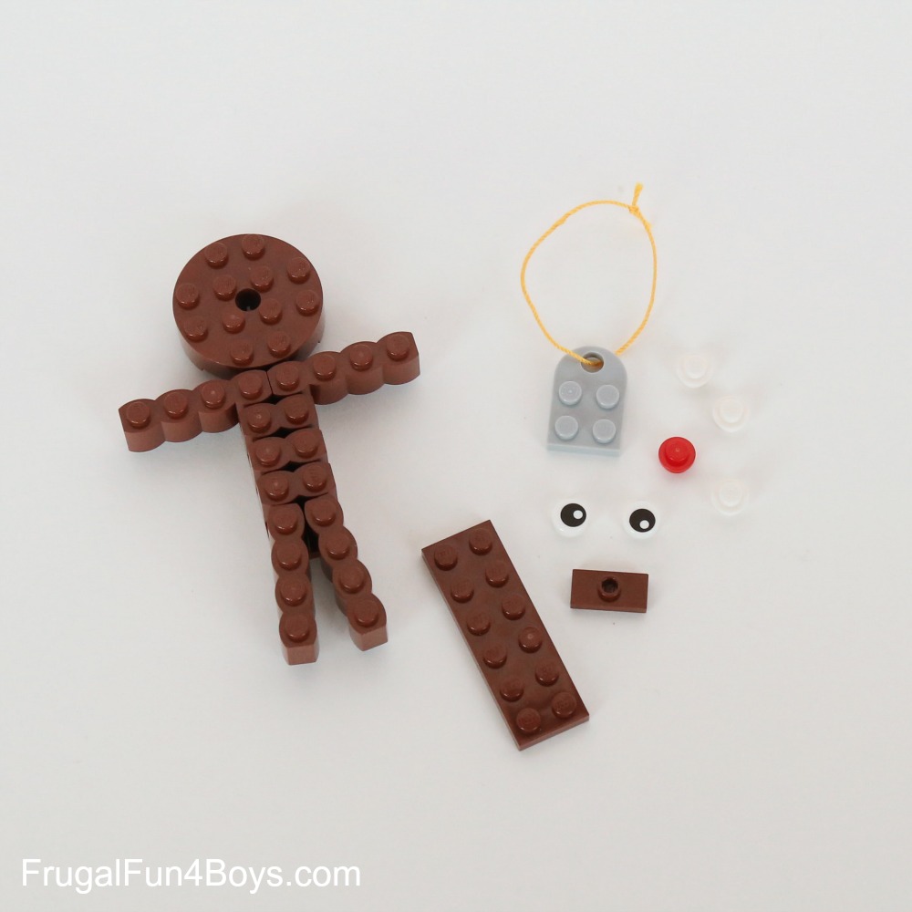 Five LEGO Christmas Ornaments with Building Instructions