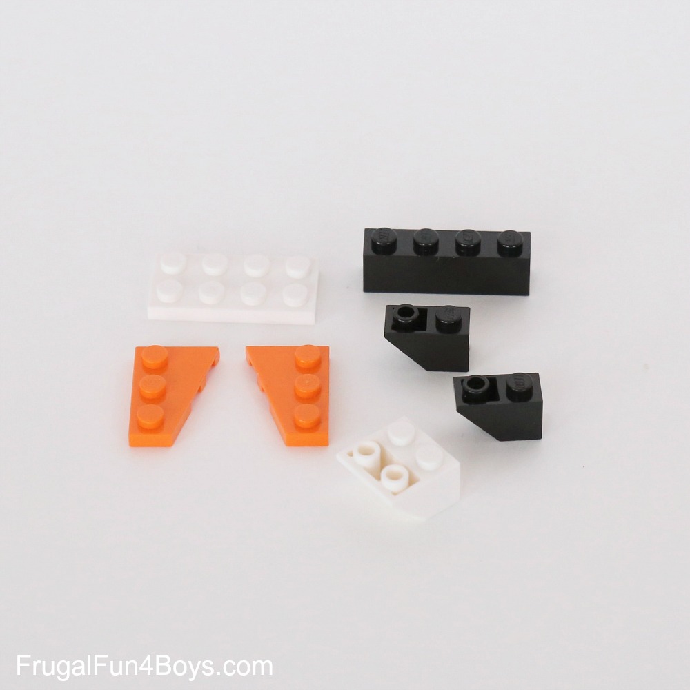 Five LEGO Christmas Ornaments with Instructions
