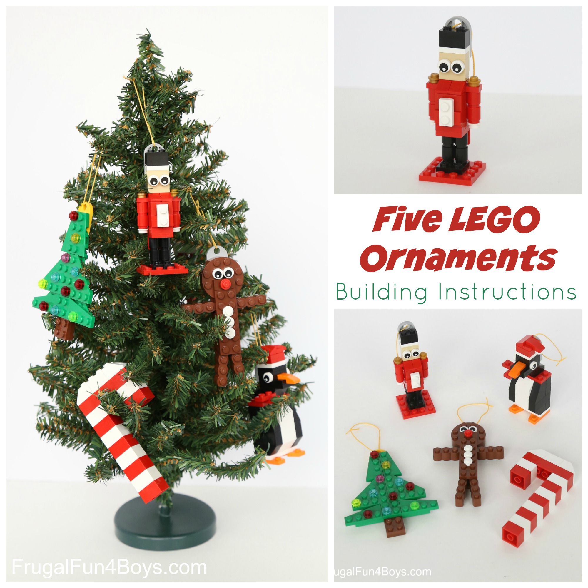 LEGO CHRISTMAS TREE ORNAMENT FROM 2017 NEW 