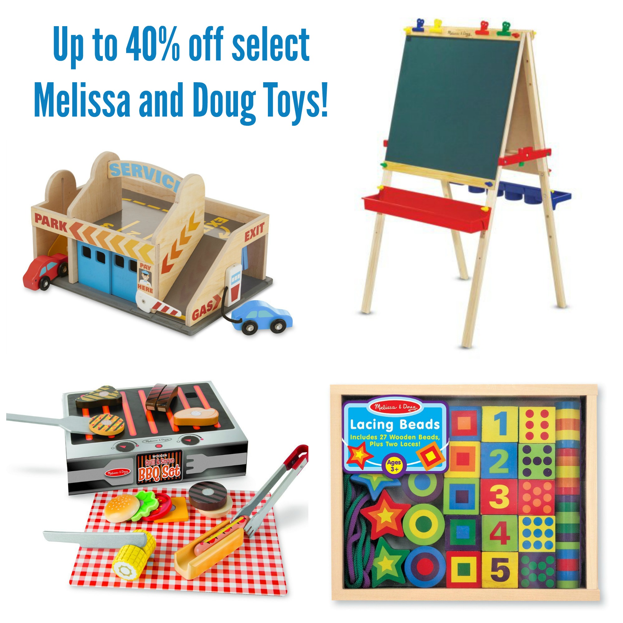 Up to 40% off Melissa and Doug Toys