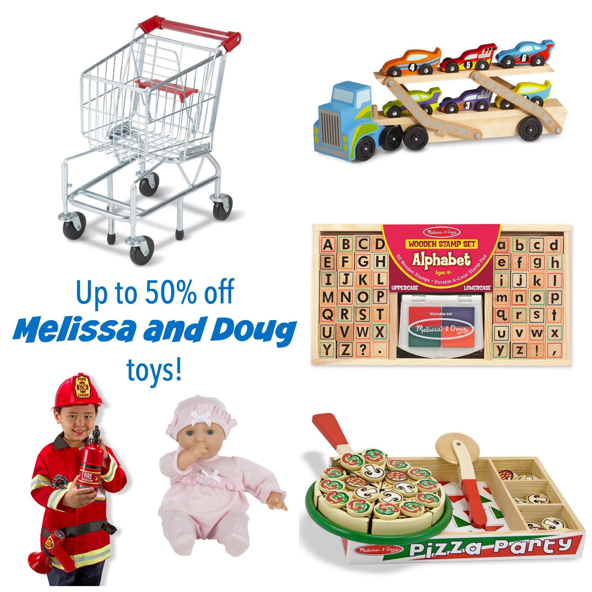 Up to 50% Off Melissa and Doug Toys!