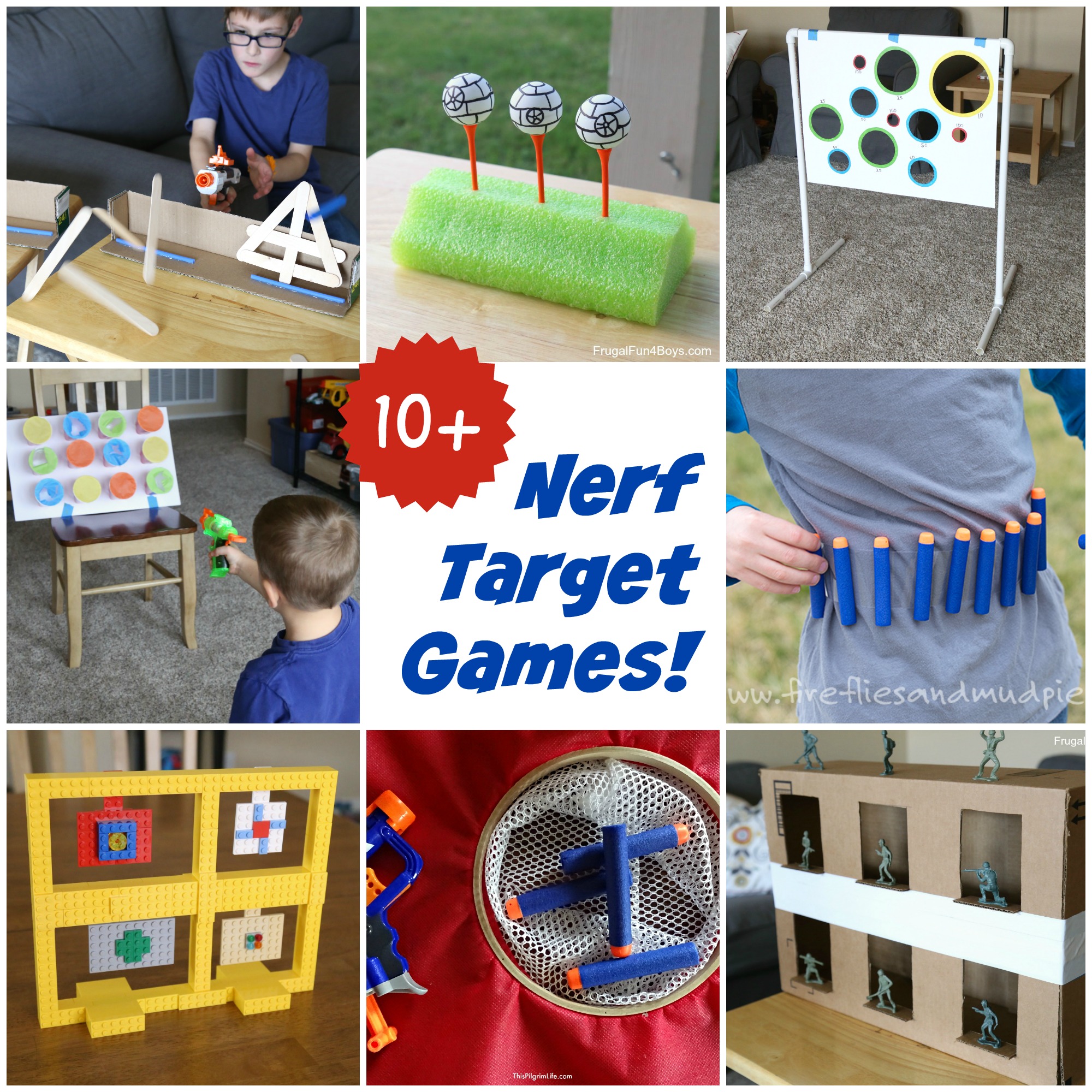 10+ of the BEST Nerf Games to Make