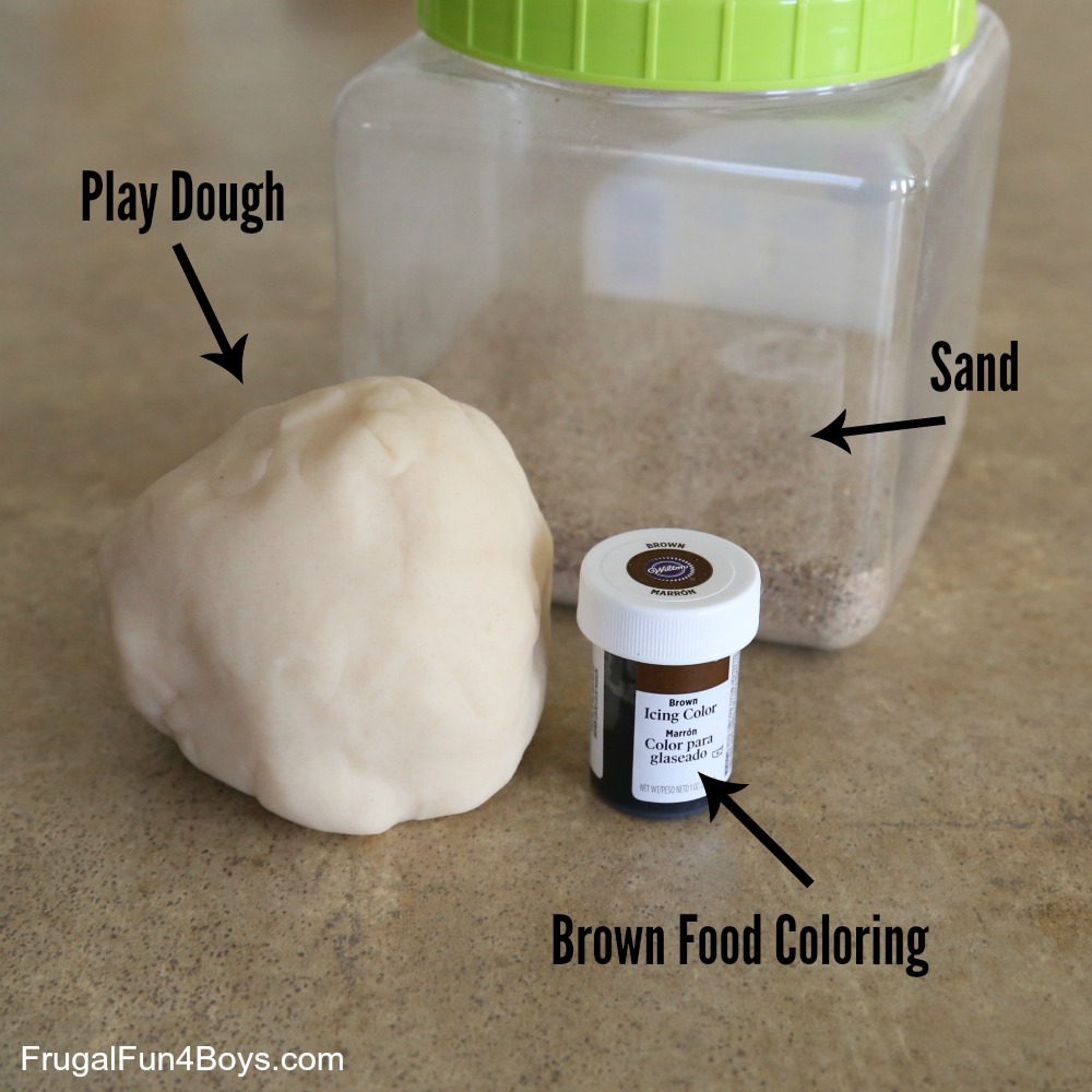 How to Make Dirt Play Dough