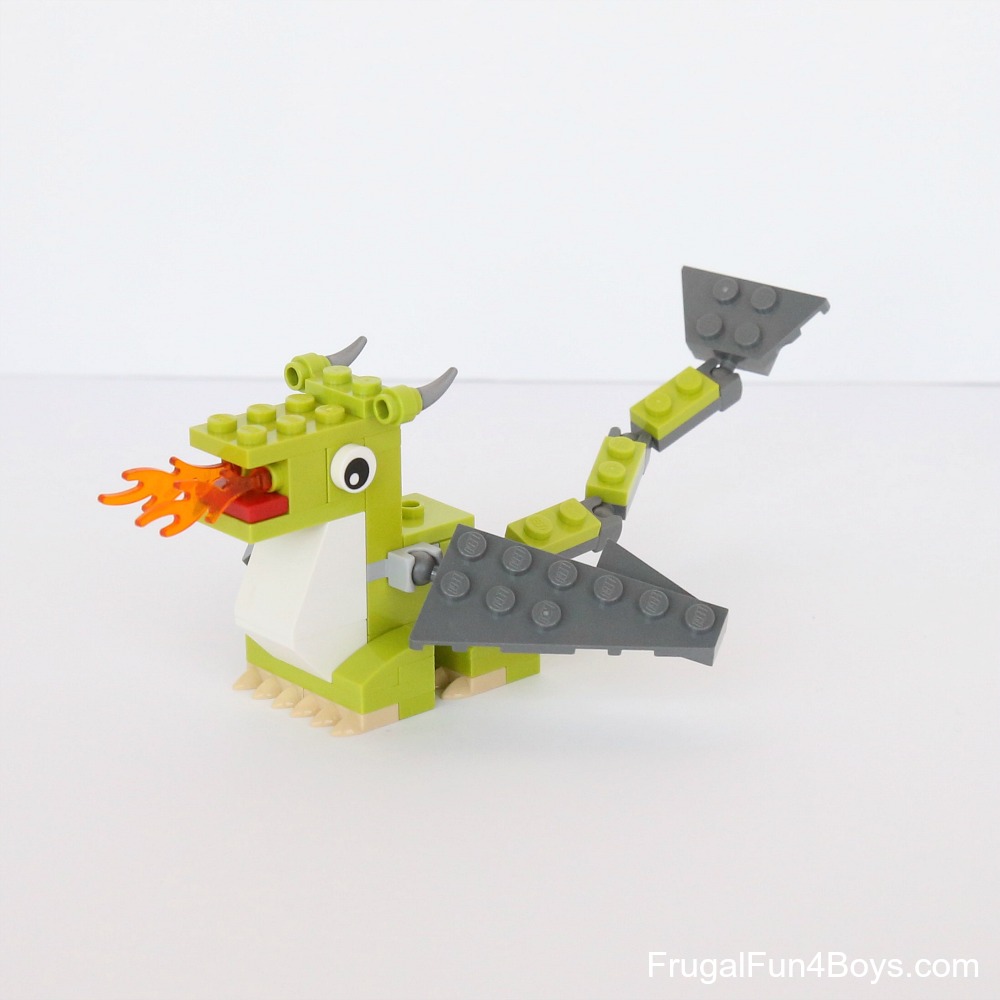 LEGO Mini Dragons - Building Instructions