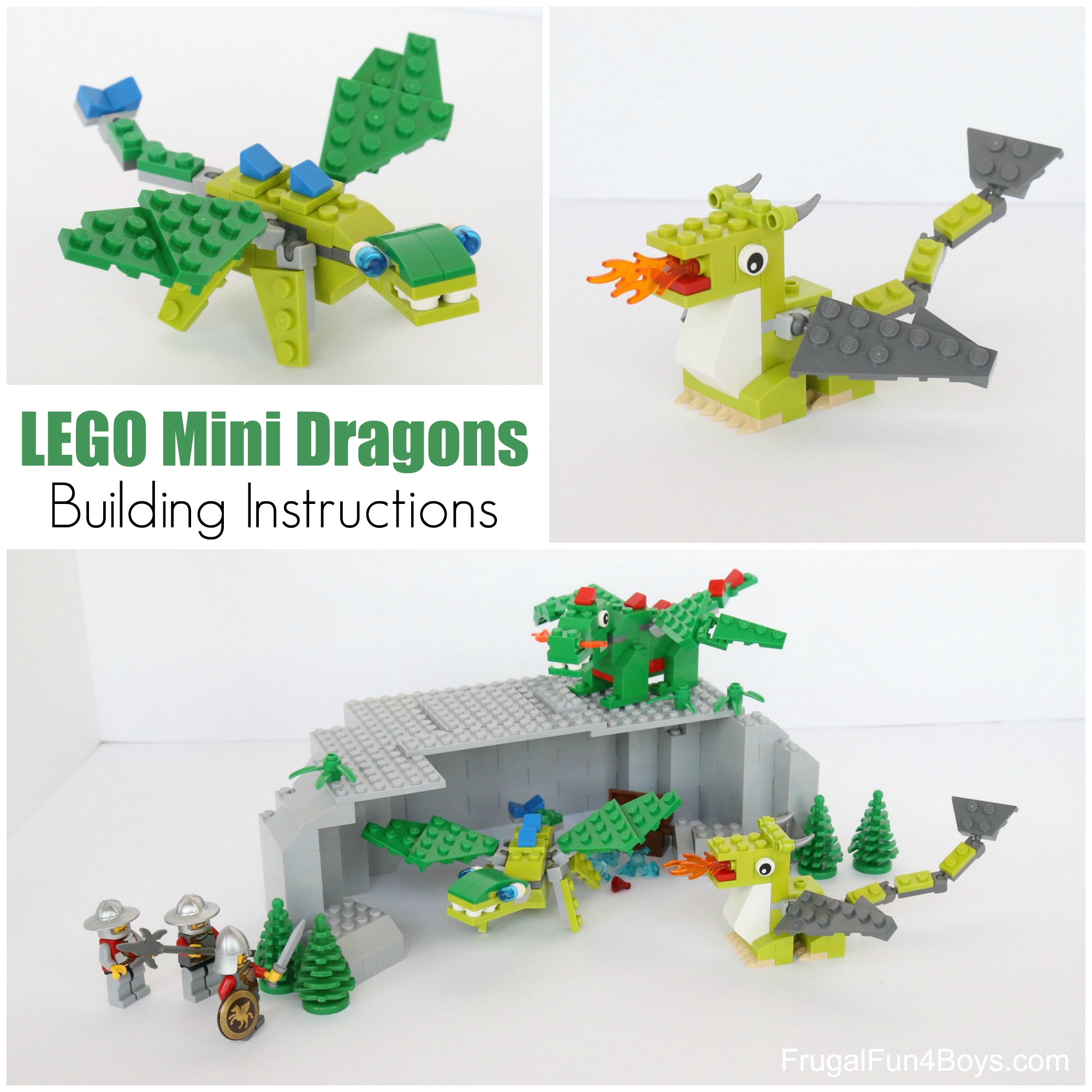LEGO Mini Dragons Building Instructions
