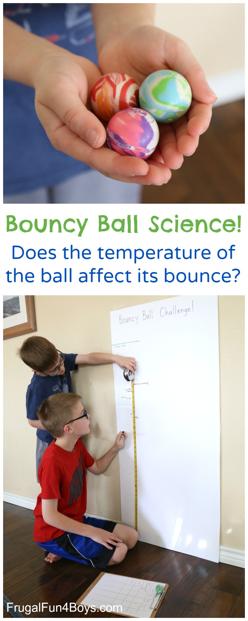 Bouncy Ball Science Experiment