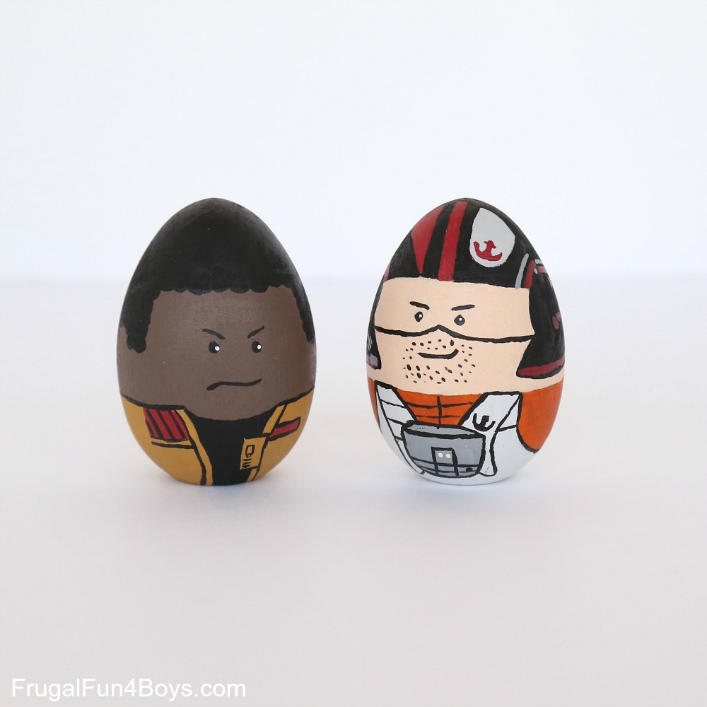 Star Wars Painted Eggs