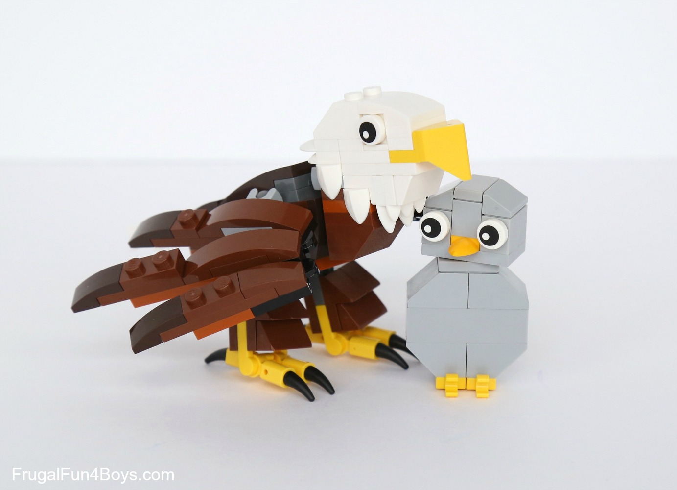 How to Build LEGO Eagles