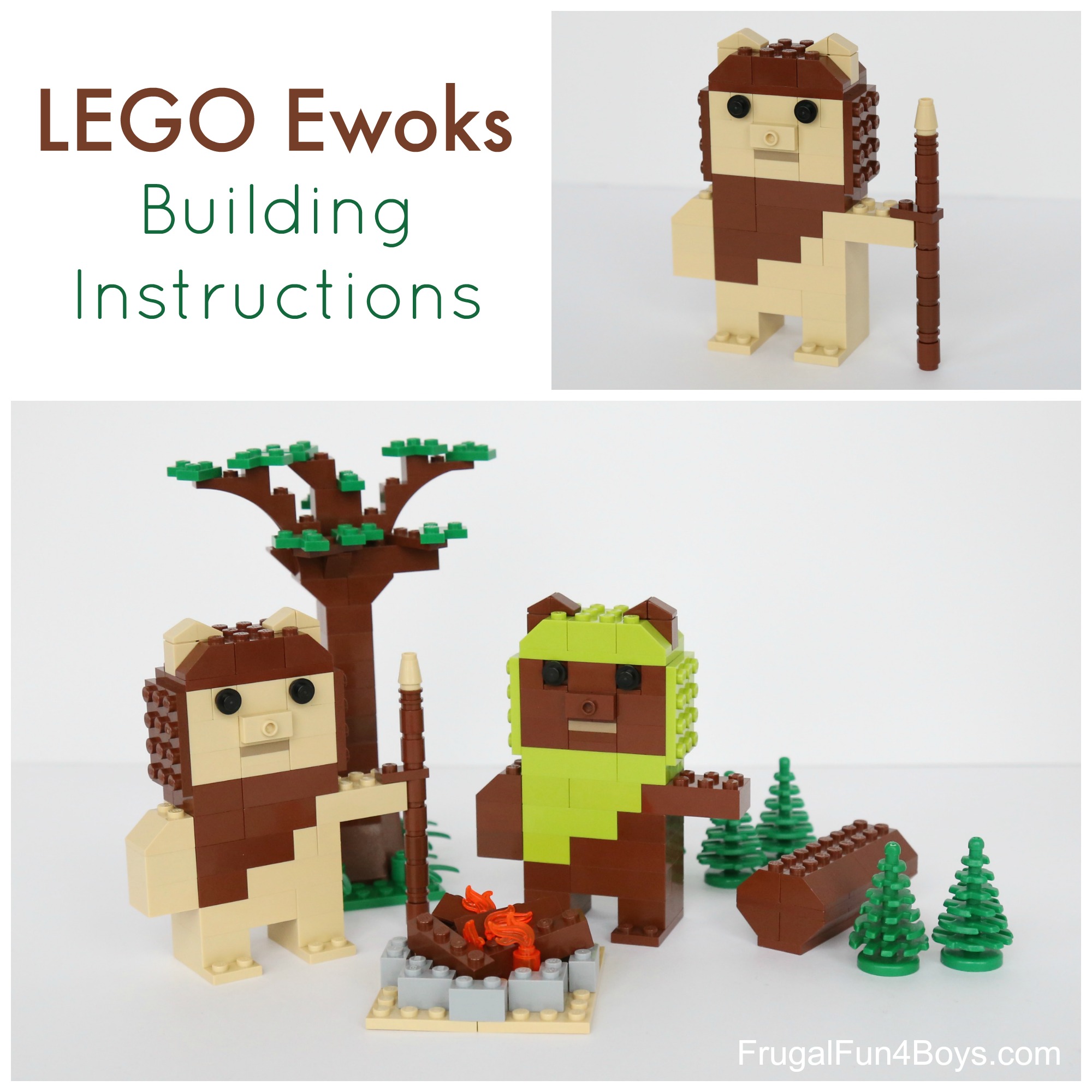 LEGO Ewoks Building Instructions