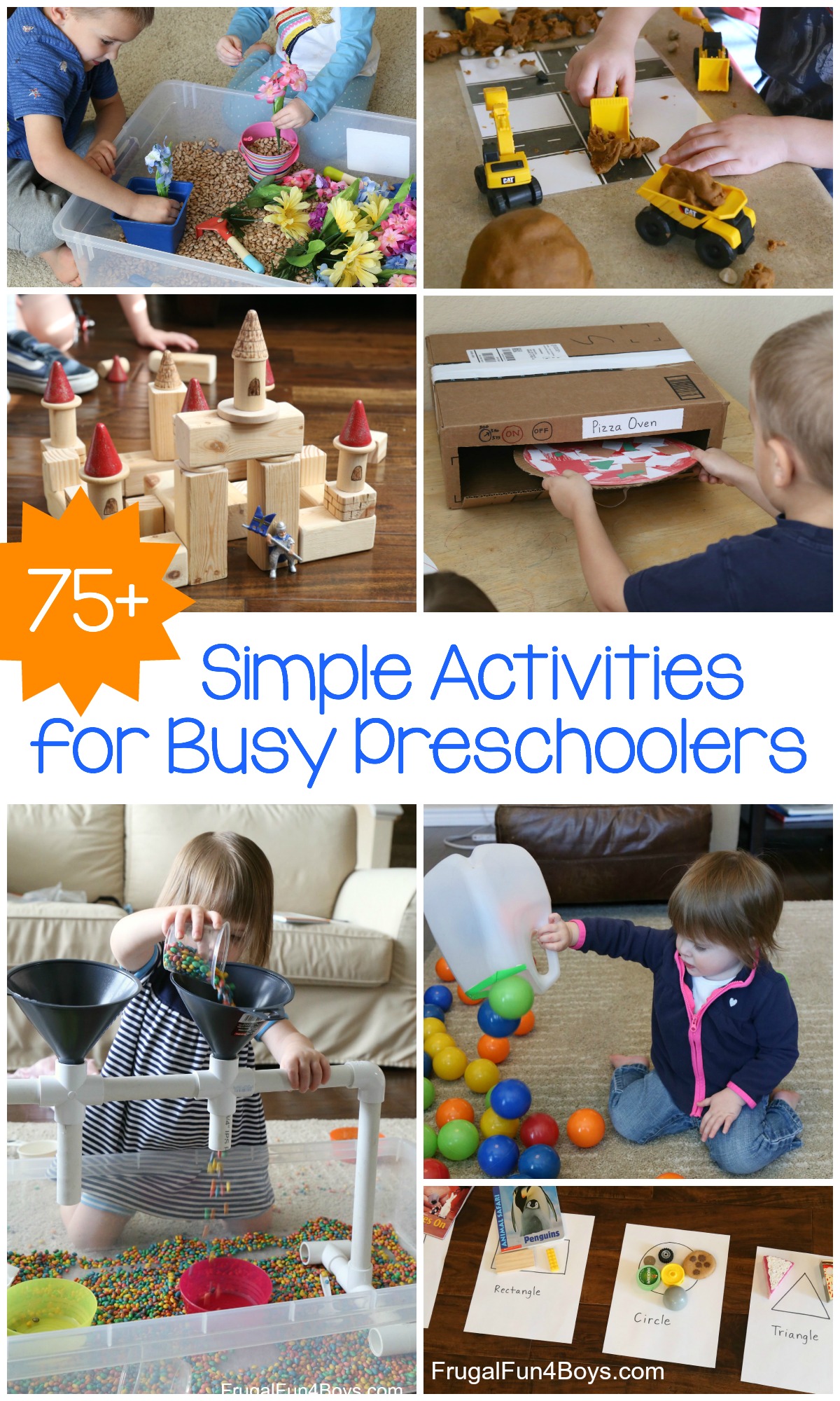 Simple Activities For Busy Preschoolers
