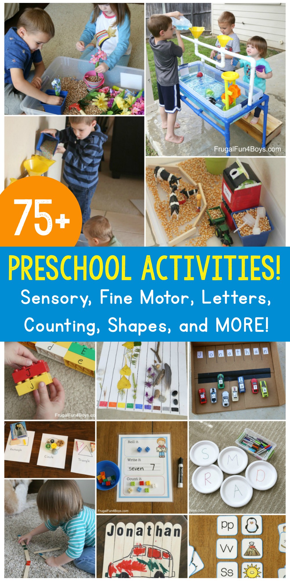 Simple Activities For Busy Preschoolers